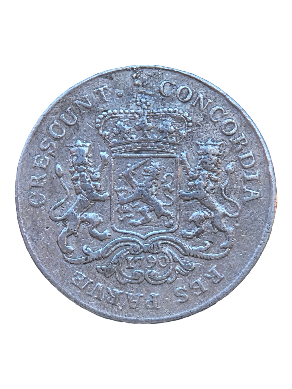 Halve Dukaton / Zilveren Rijder Holland 1790