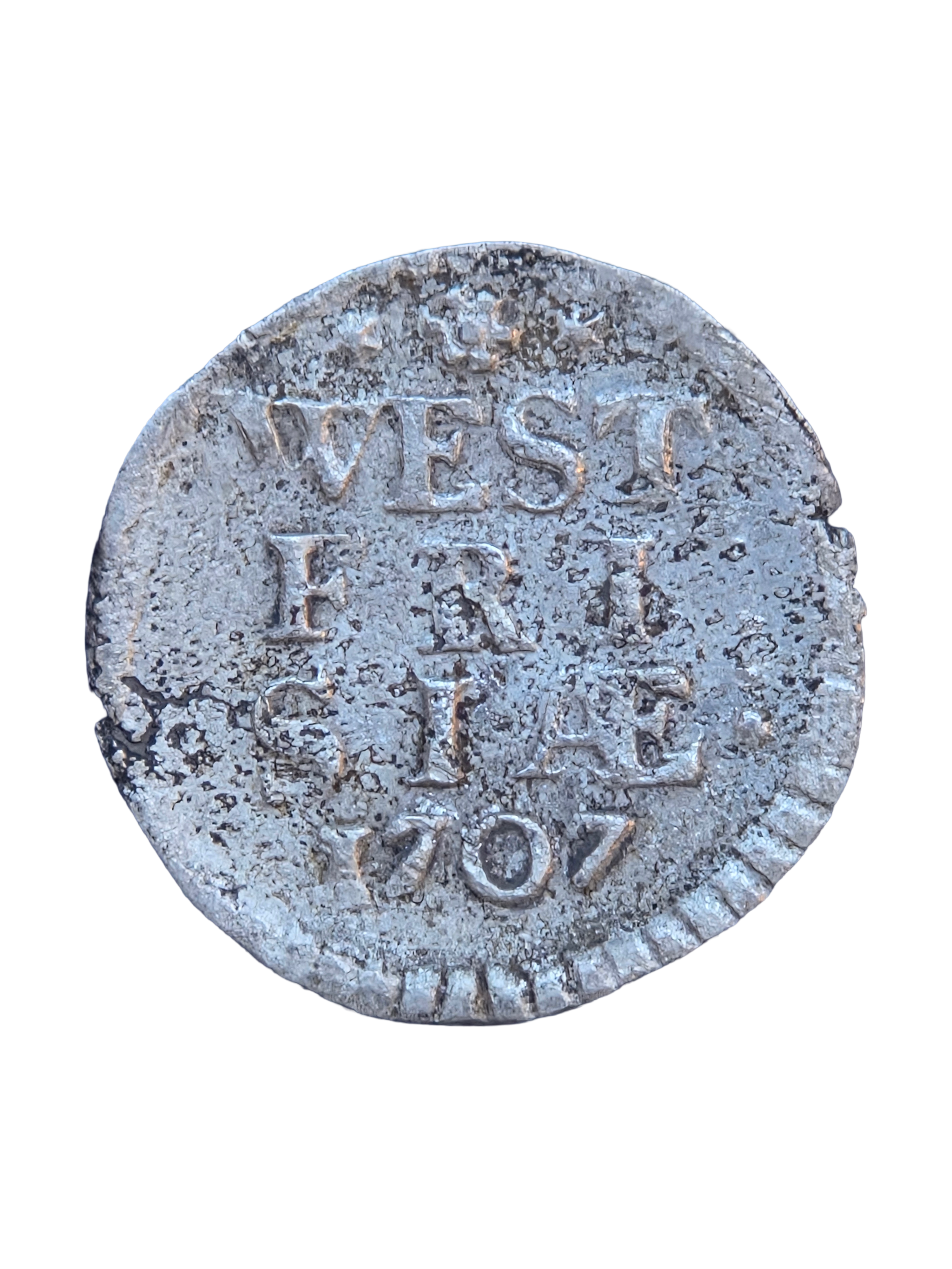 2 Stuiver West Friesland 1707
