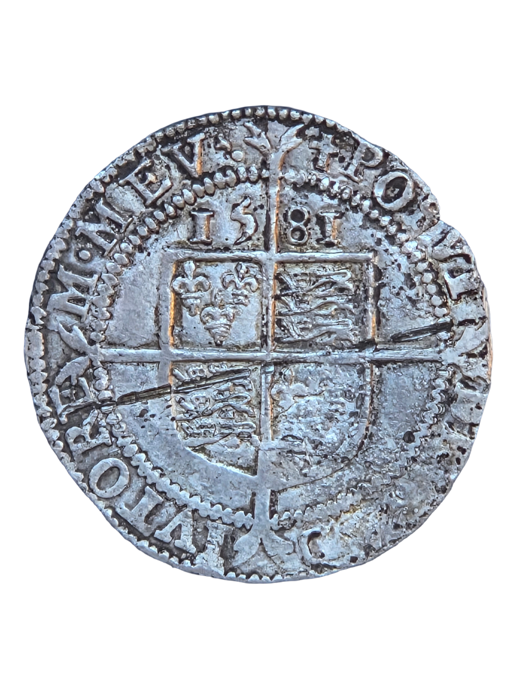 6 Pence Elizabeth I 1581