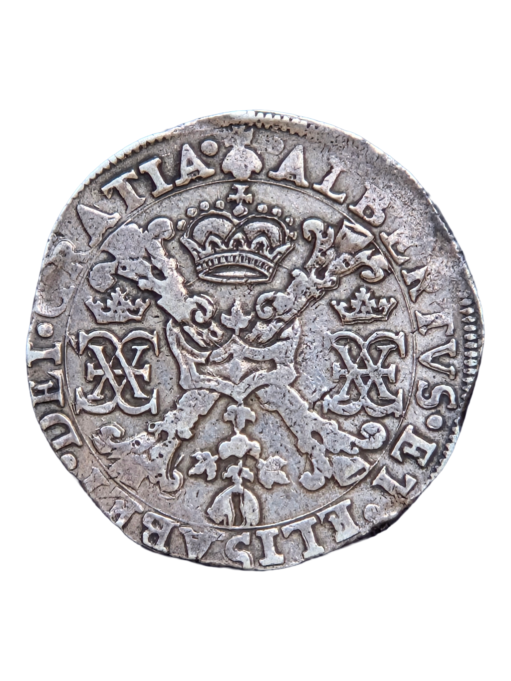 Patagon Albert en Isabella zonder jaartal