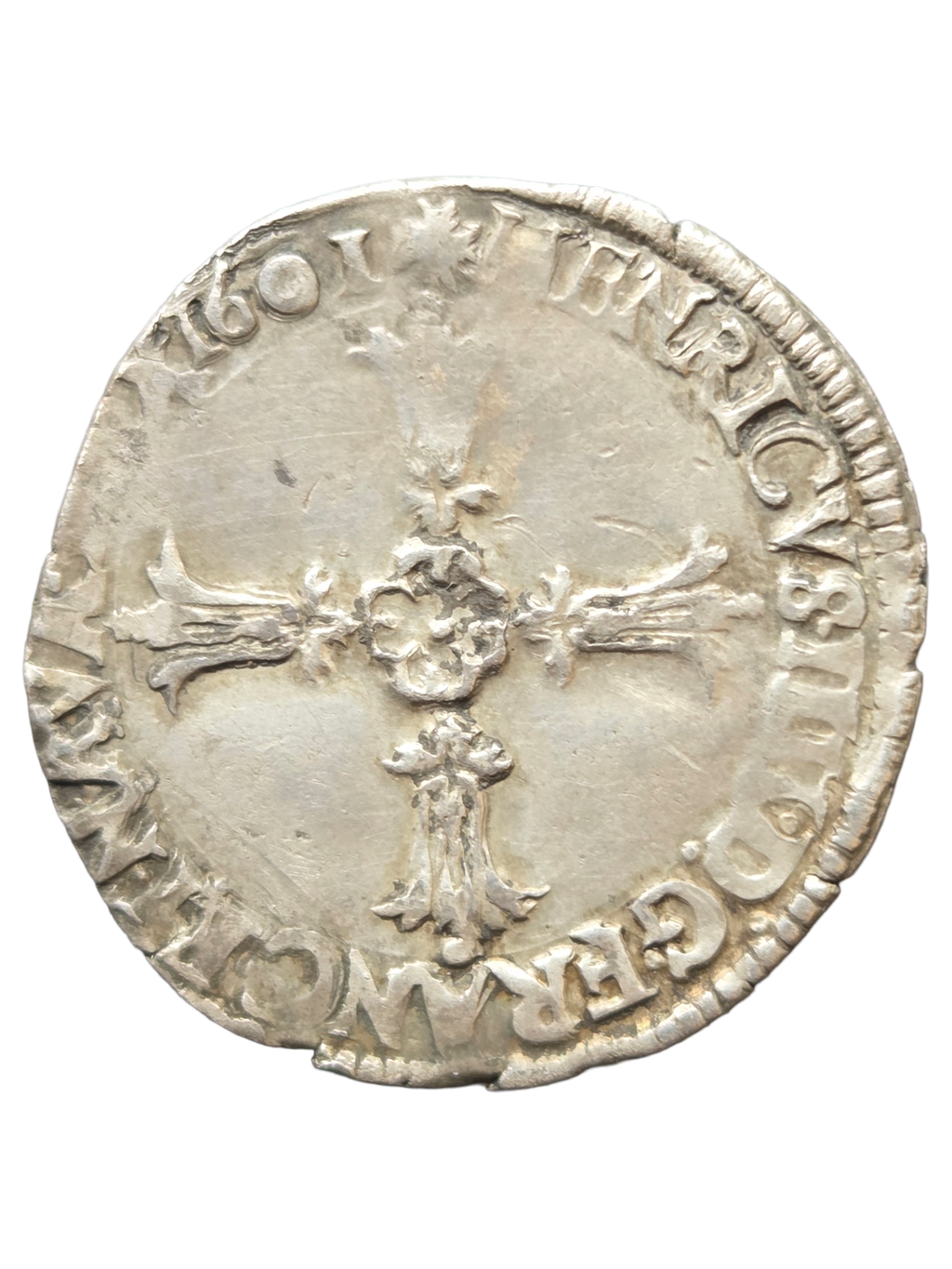 Kwart Écu Frankrijk 1601