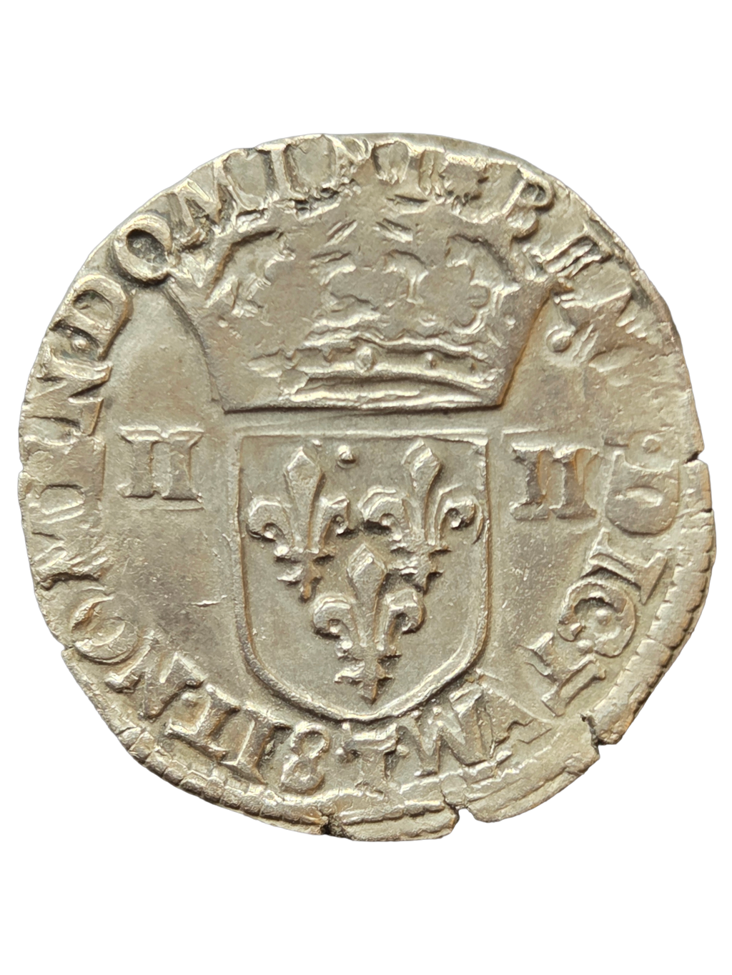 Kwart Écu Frankrijk 1601