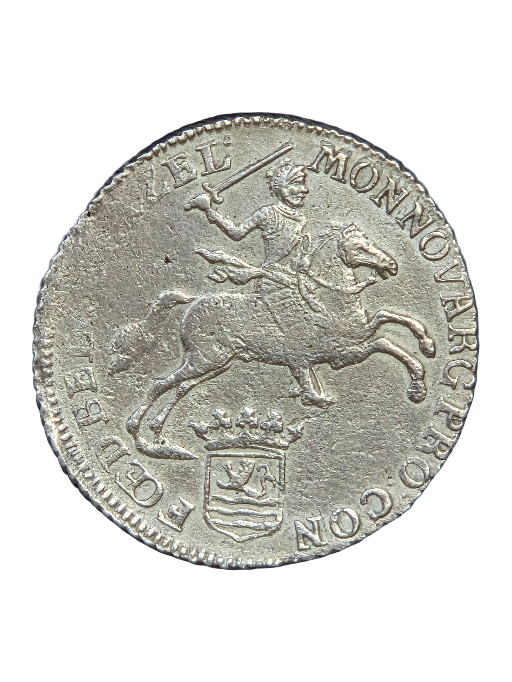 Halve Dukaton / Zilveren Rijder Zeeland 1792