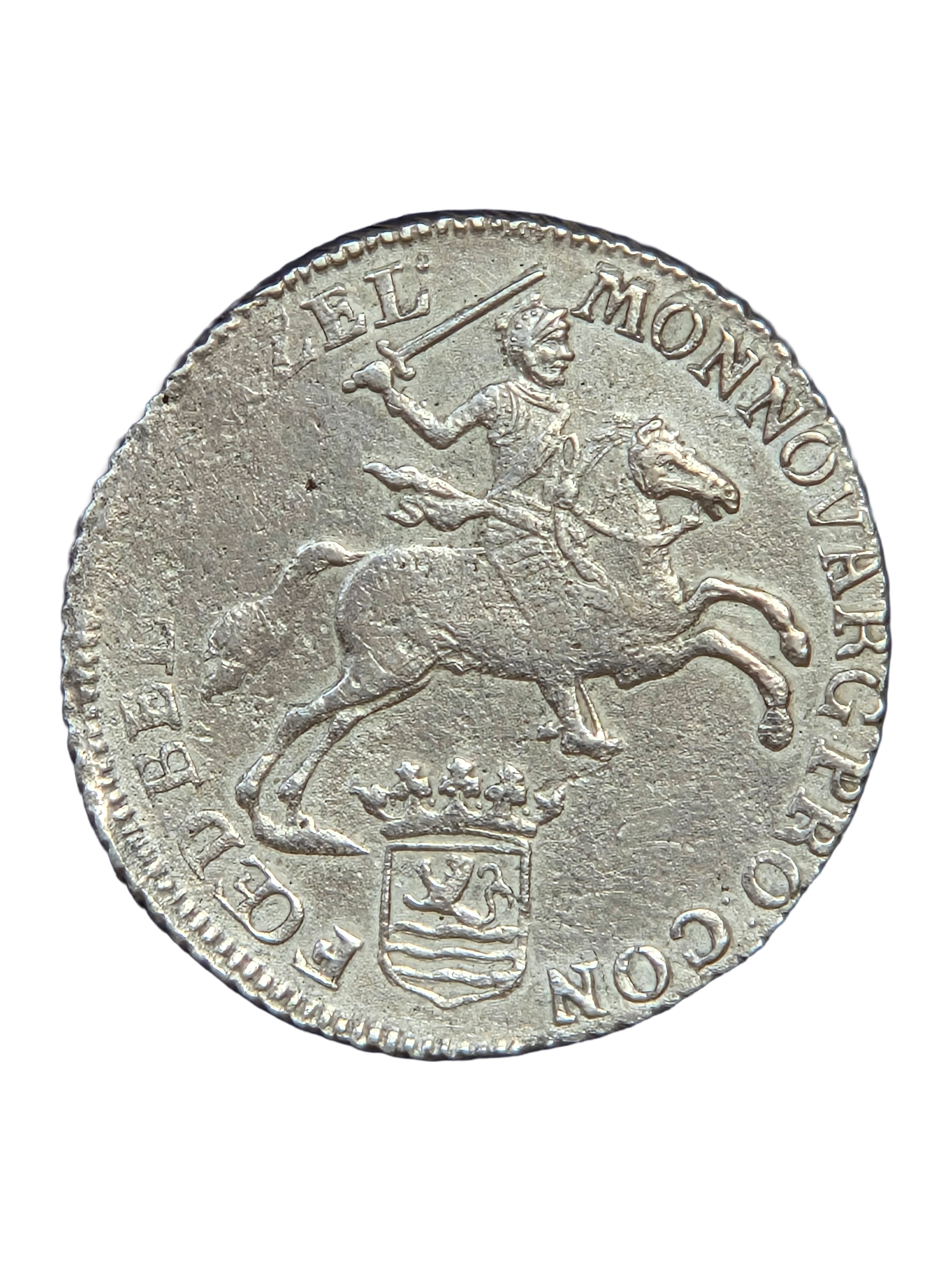 Halve Dukaton / Zilveren Rijder Zeeland 1792