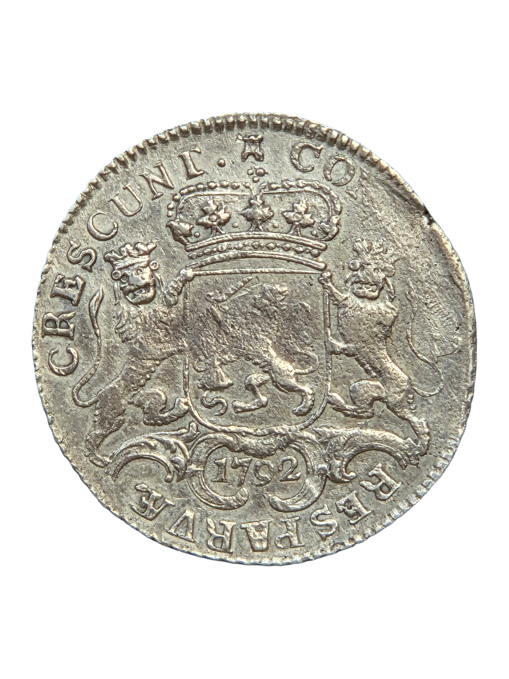 Halve Dukaton / Zilveren Rijder Zeeland 1792