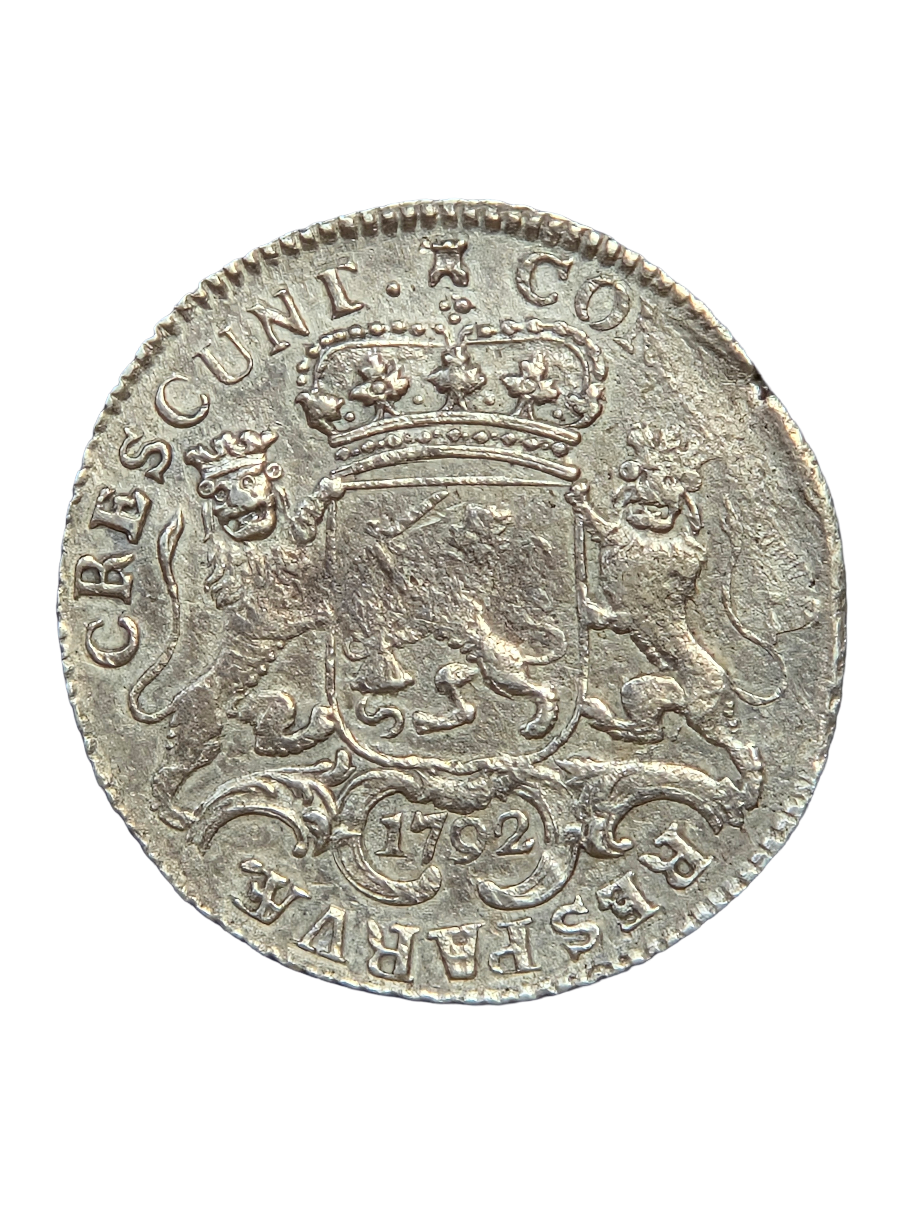 Halve Dukaton / Zilveren Rijder Zeeland 1792