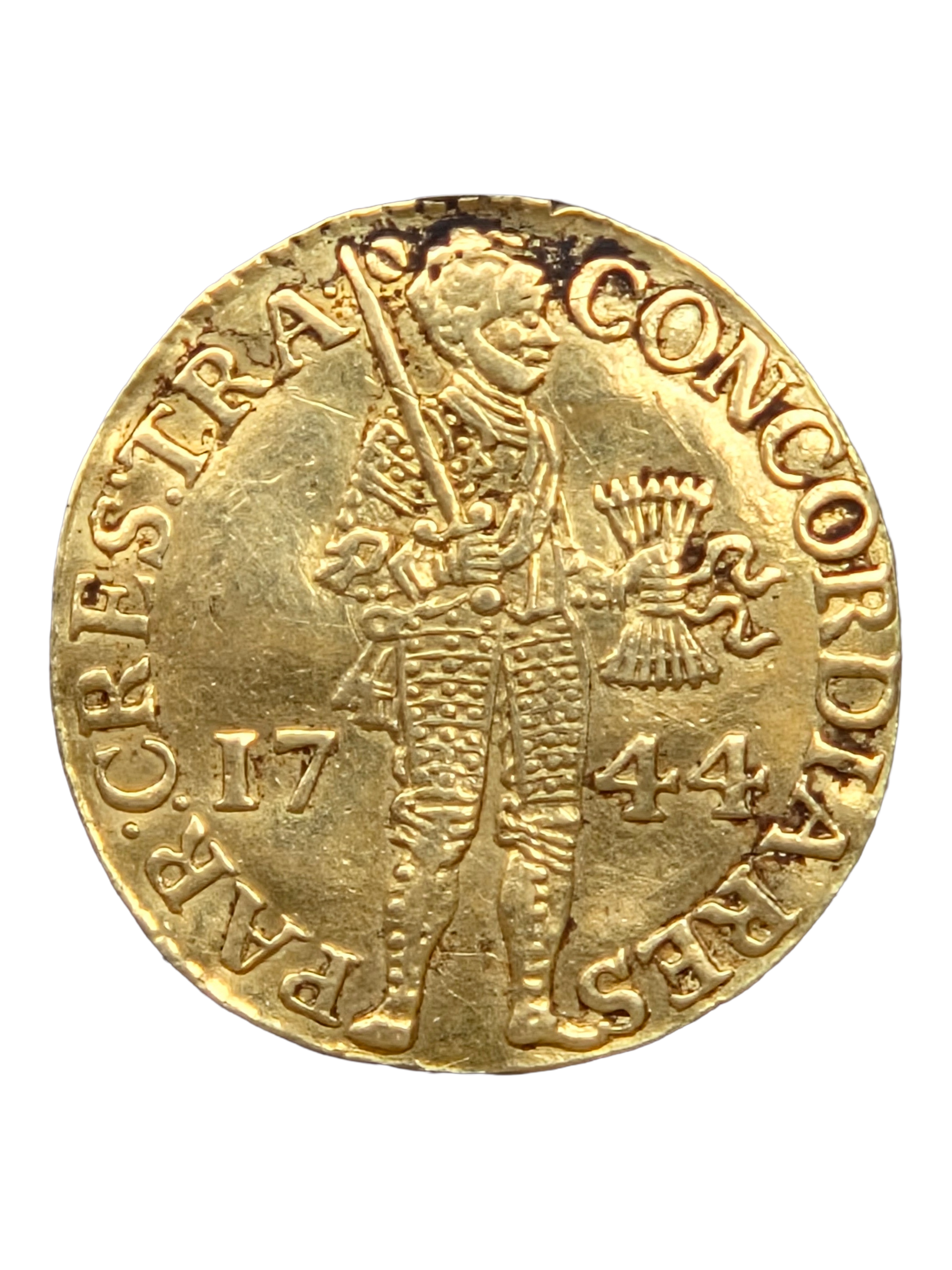 Gouden Dukaat Utrecht 1744