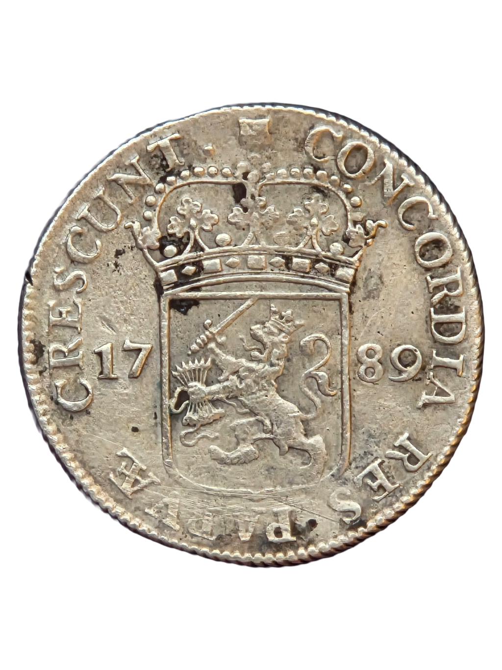 Silver Ducat Utrecht 1789