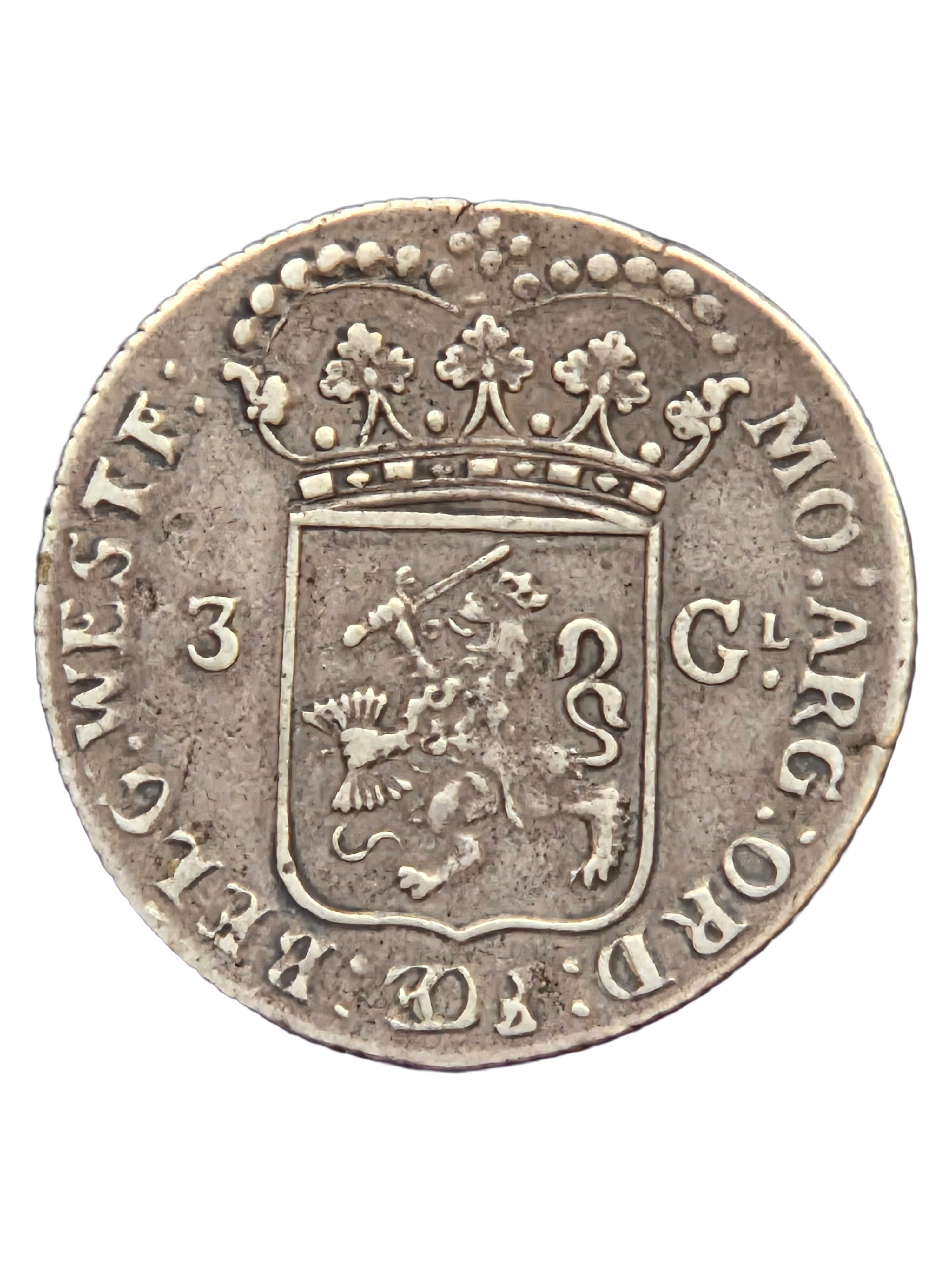 3 Gulden West-Friesland 1794