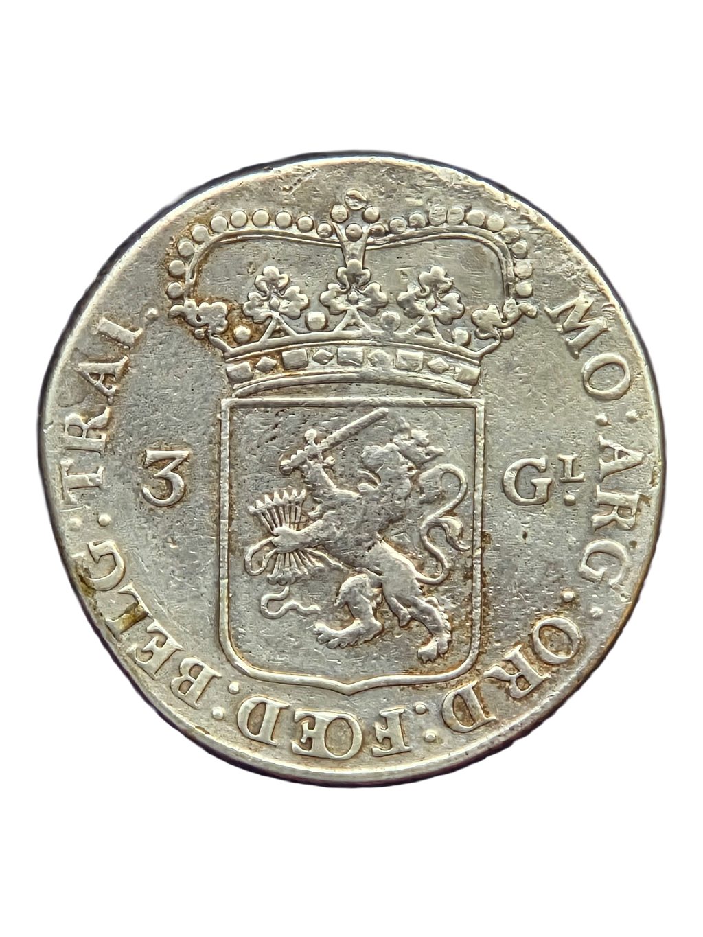 3 Gulden Utrecht 1795