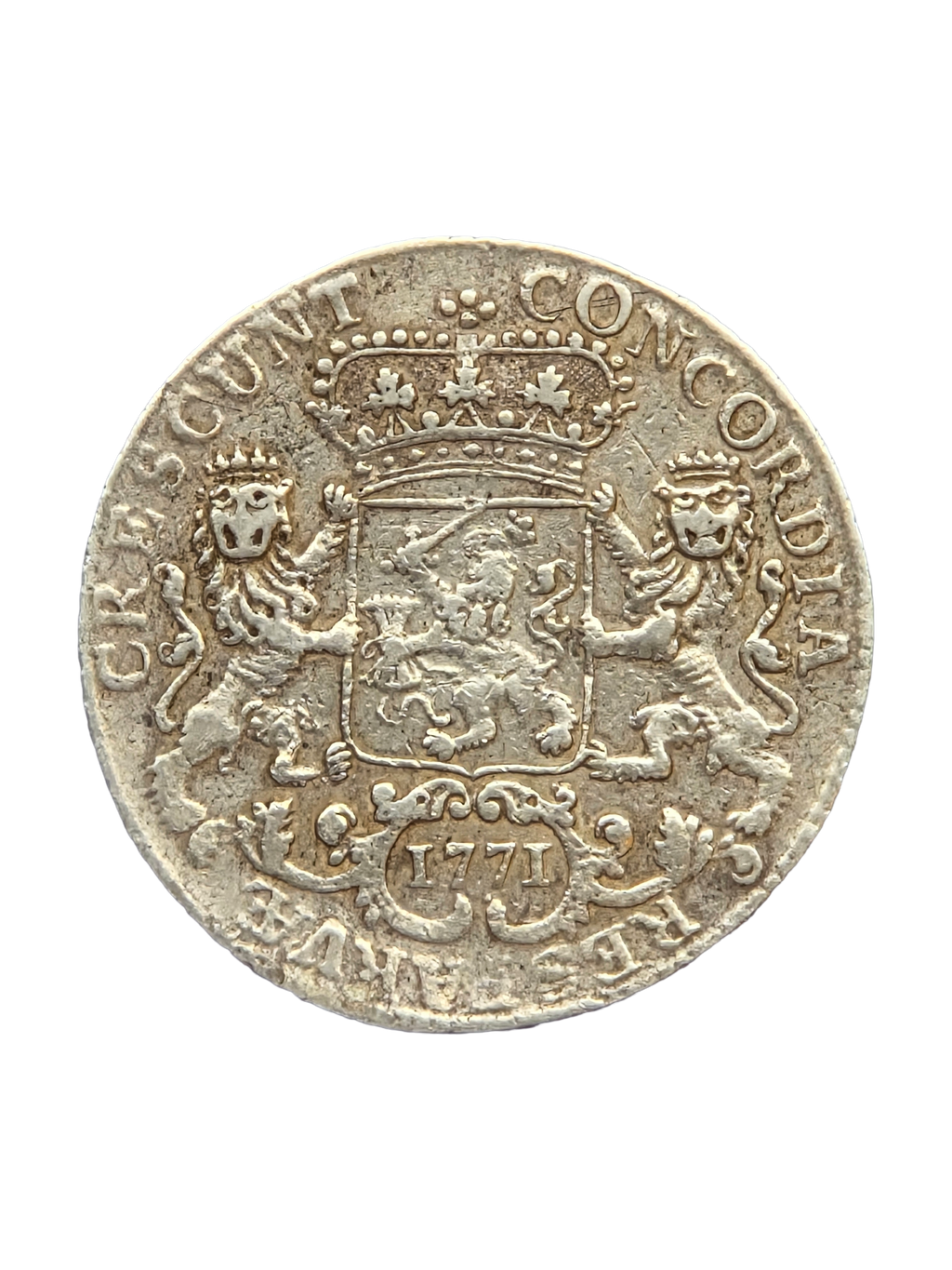 Halve Dukaton/Zilveren Rijder West-Friesland 1771