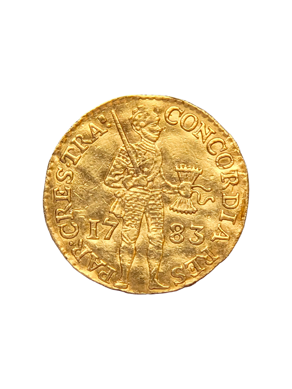 Gouden Dukaat Utrecht 1783