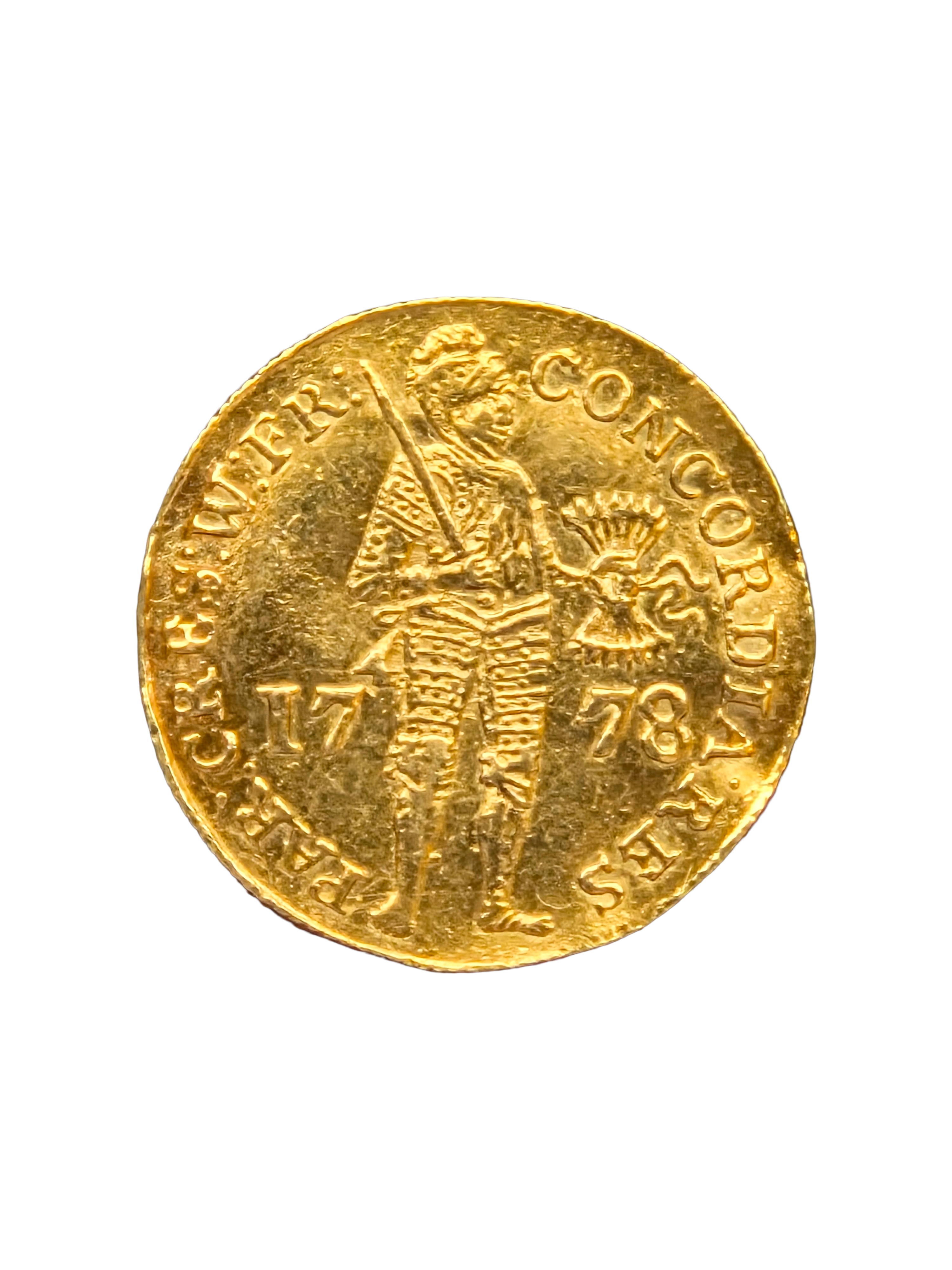 Gouden Dukaat West-Friesland 1778