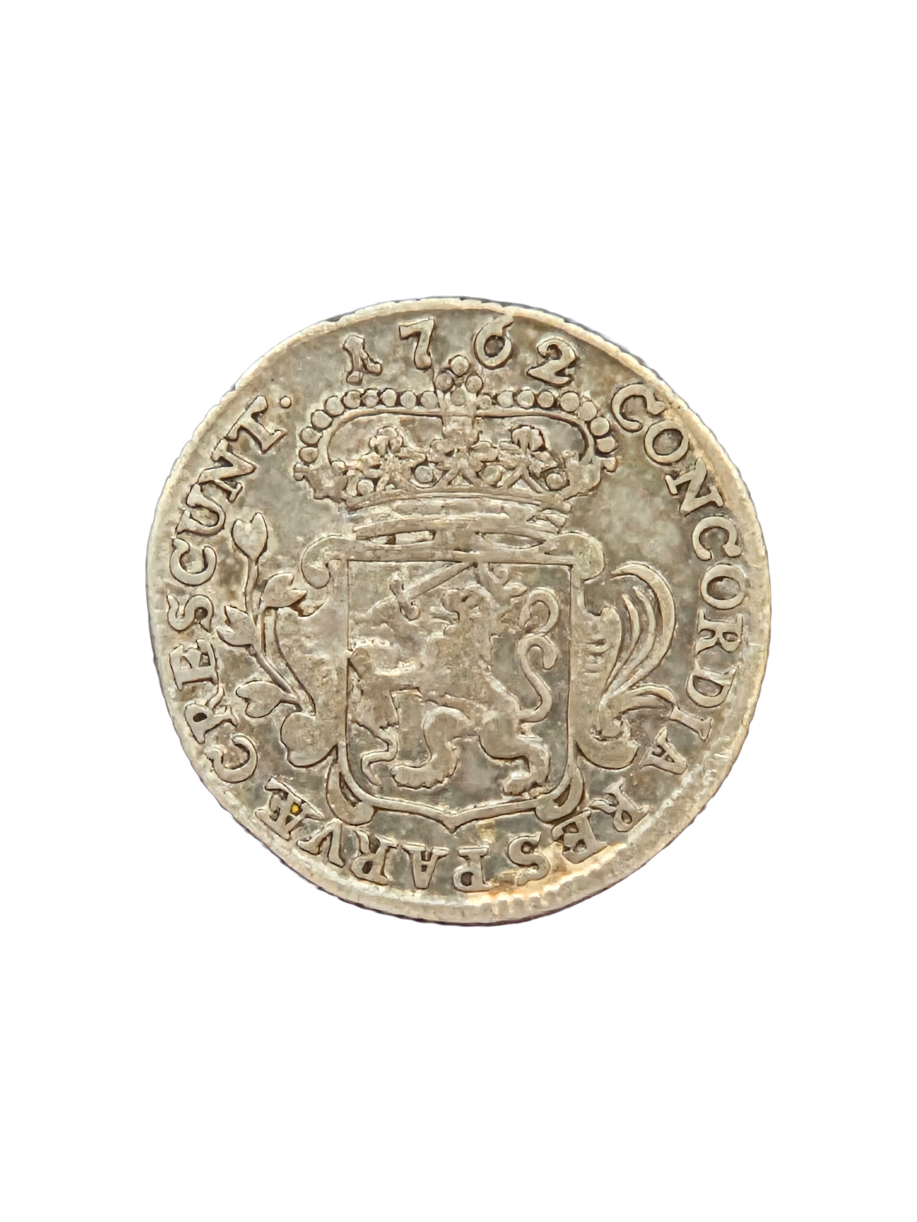 Achtste Zilveren Dukaat Zeeland 1762