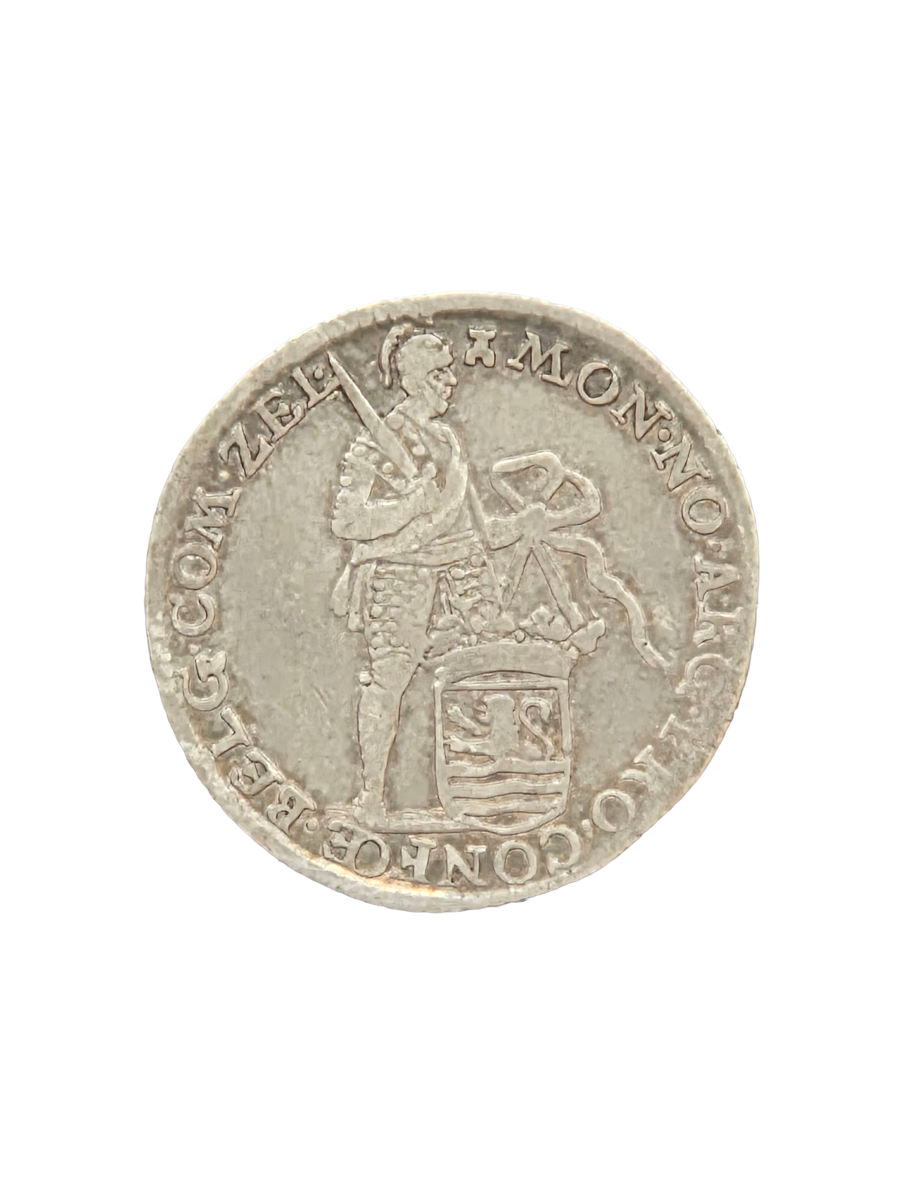 Achtste Zilveren Dukaat Zeeland 1762