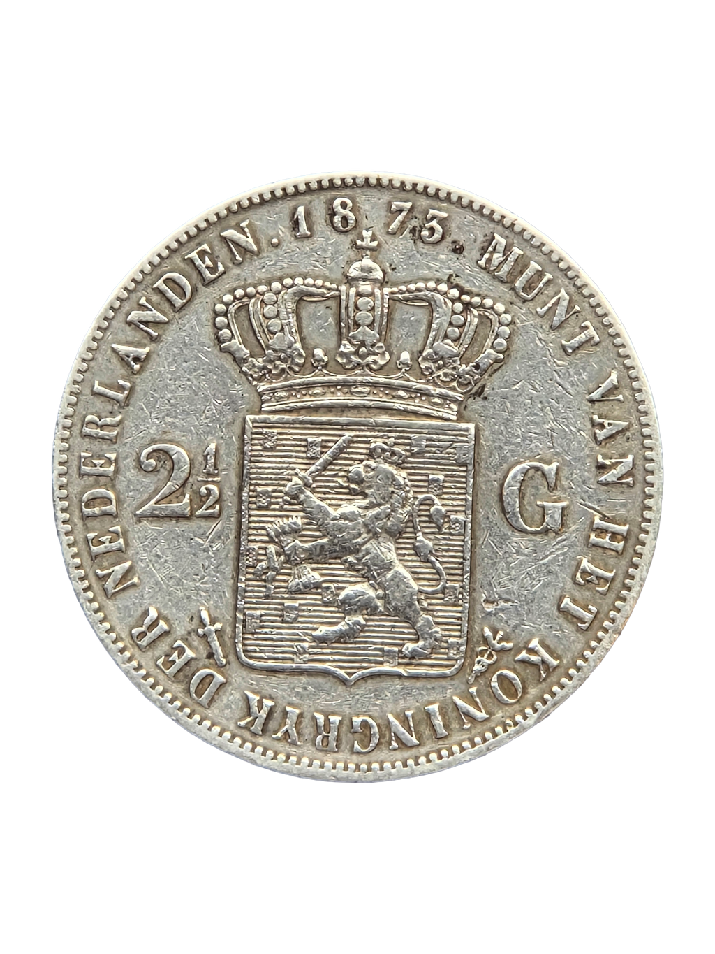 2,5 Gulden / Rijksdaalder 1873