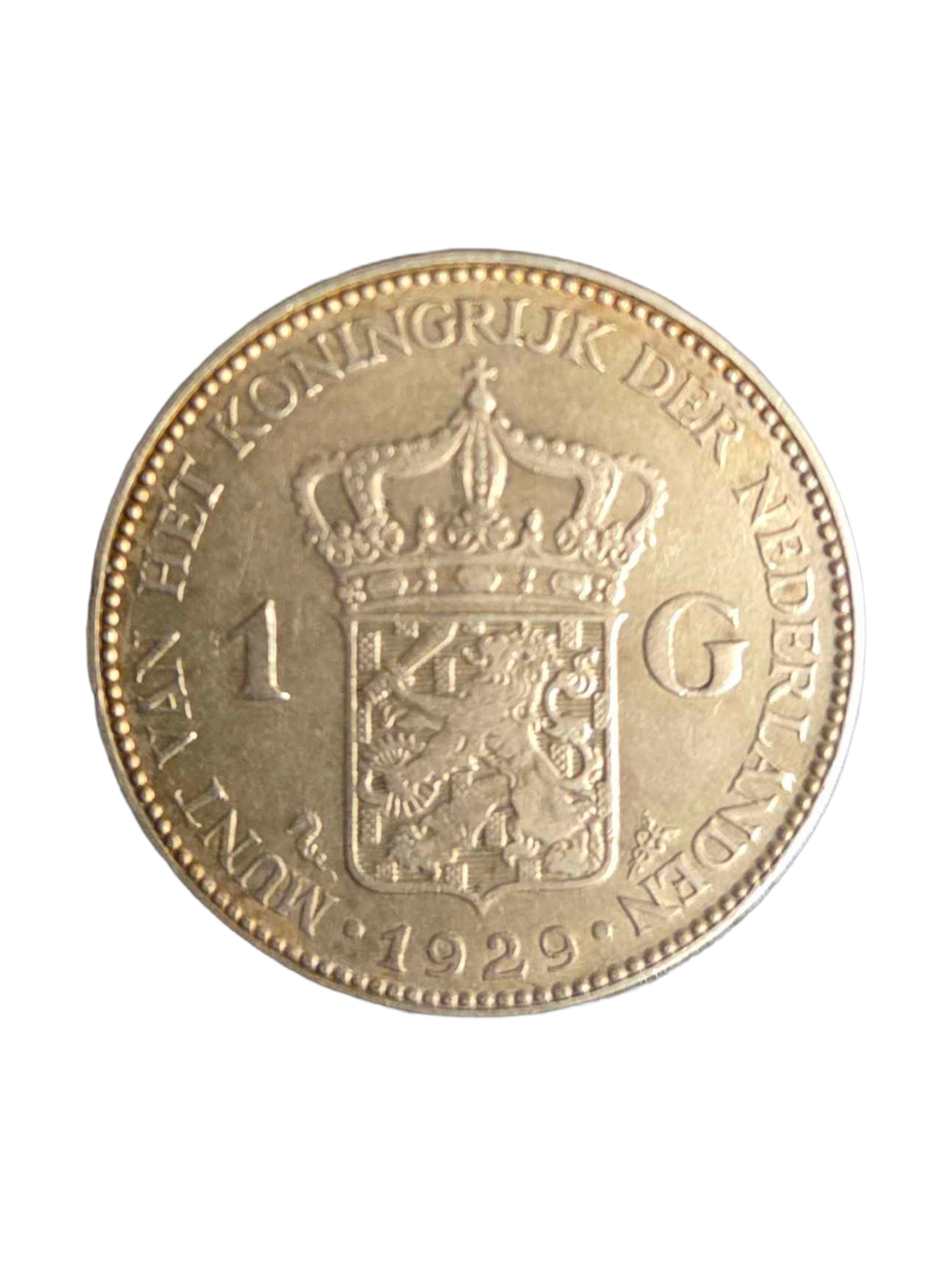 1 Gulden Wilhelmina 1922-1945