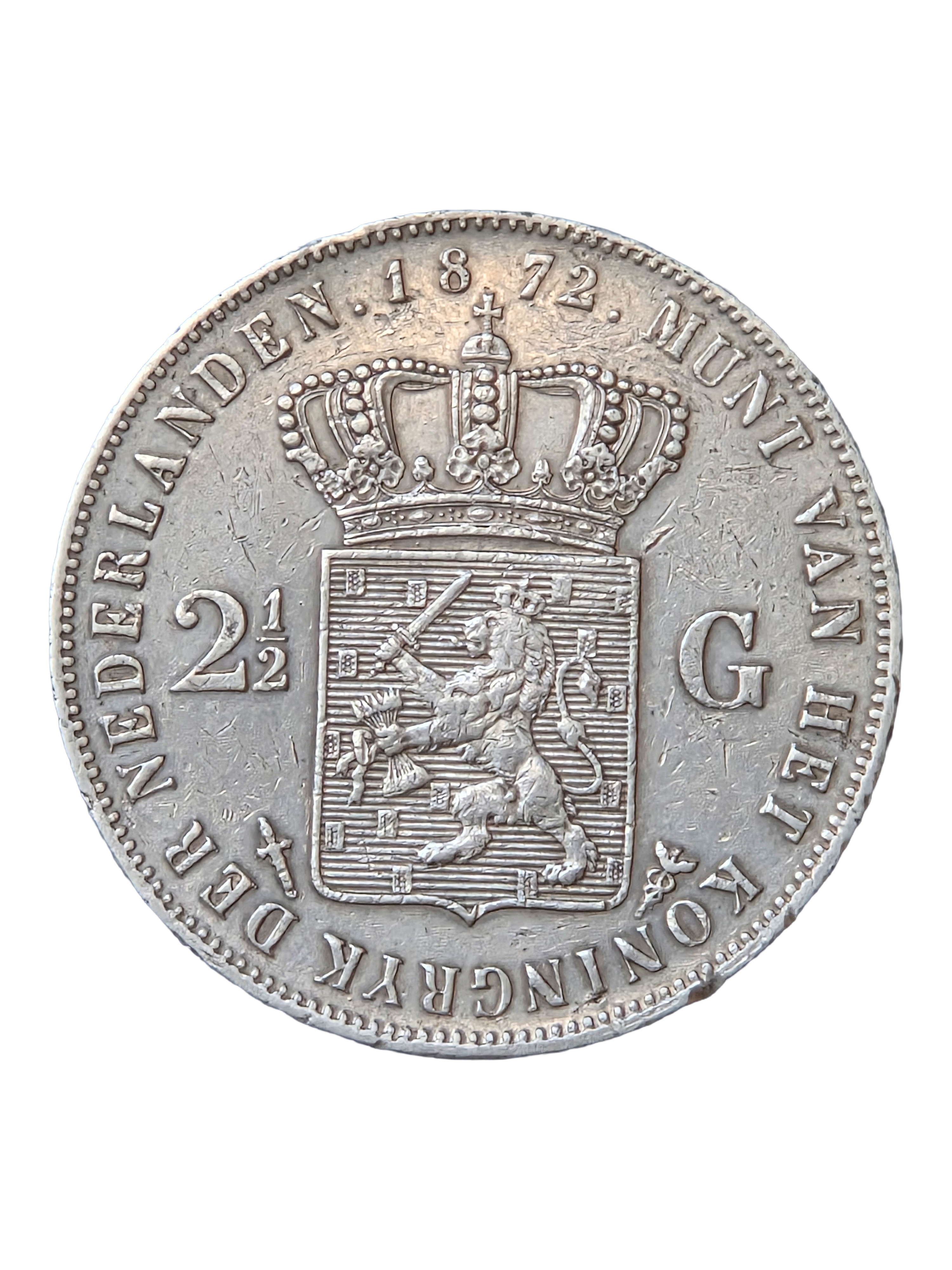 2,5 Gulden / Rijksdaalder 1872
