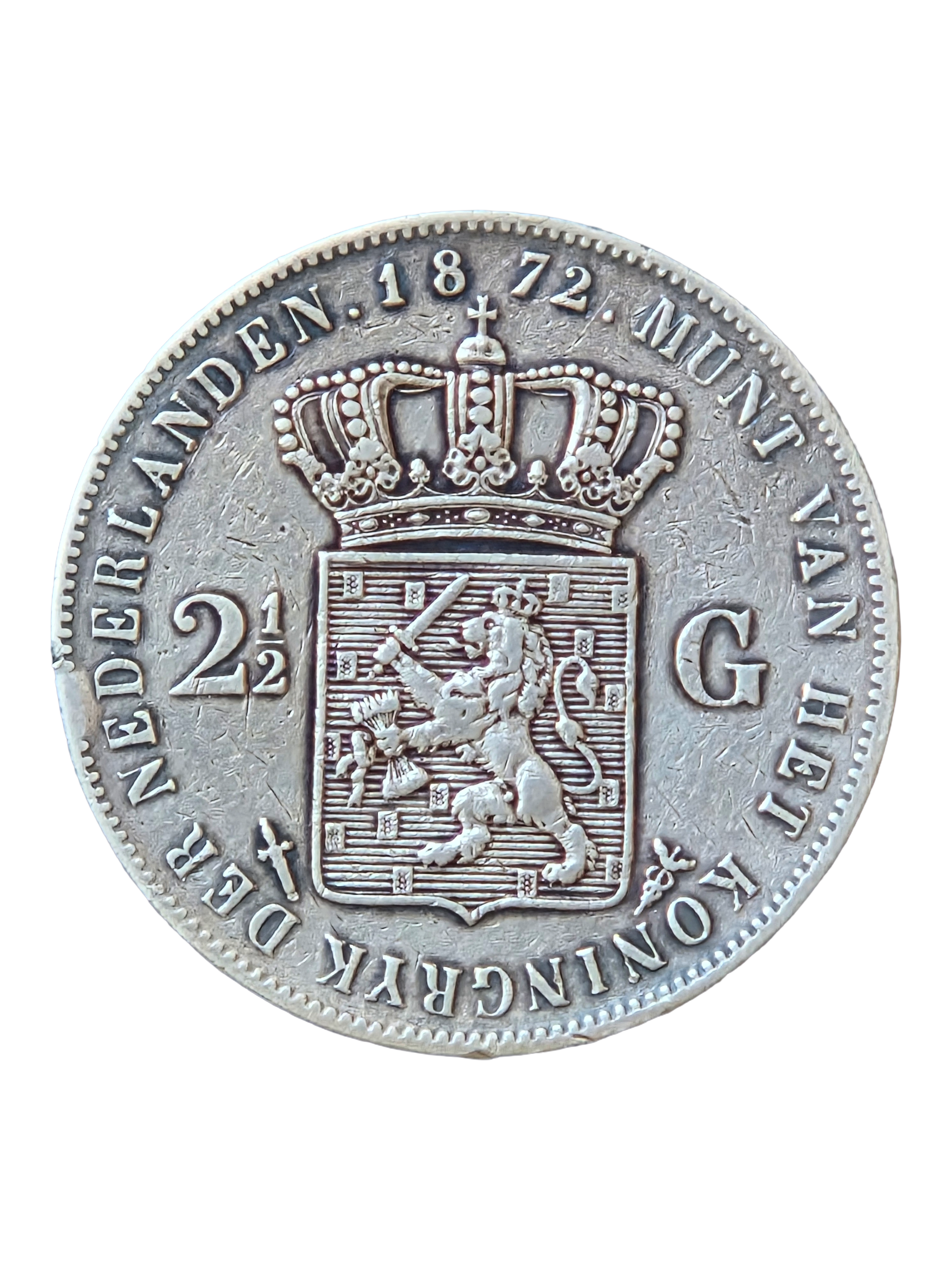 2,5 Gulden / Rijksdaalder 1872