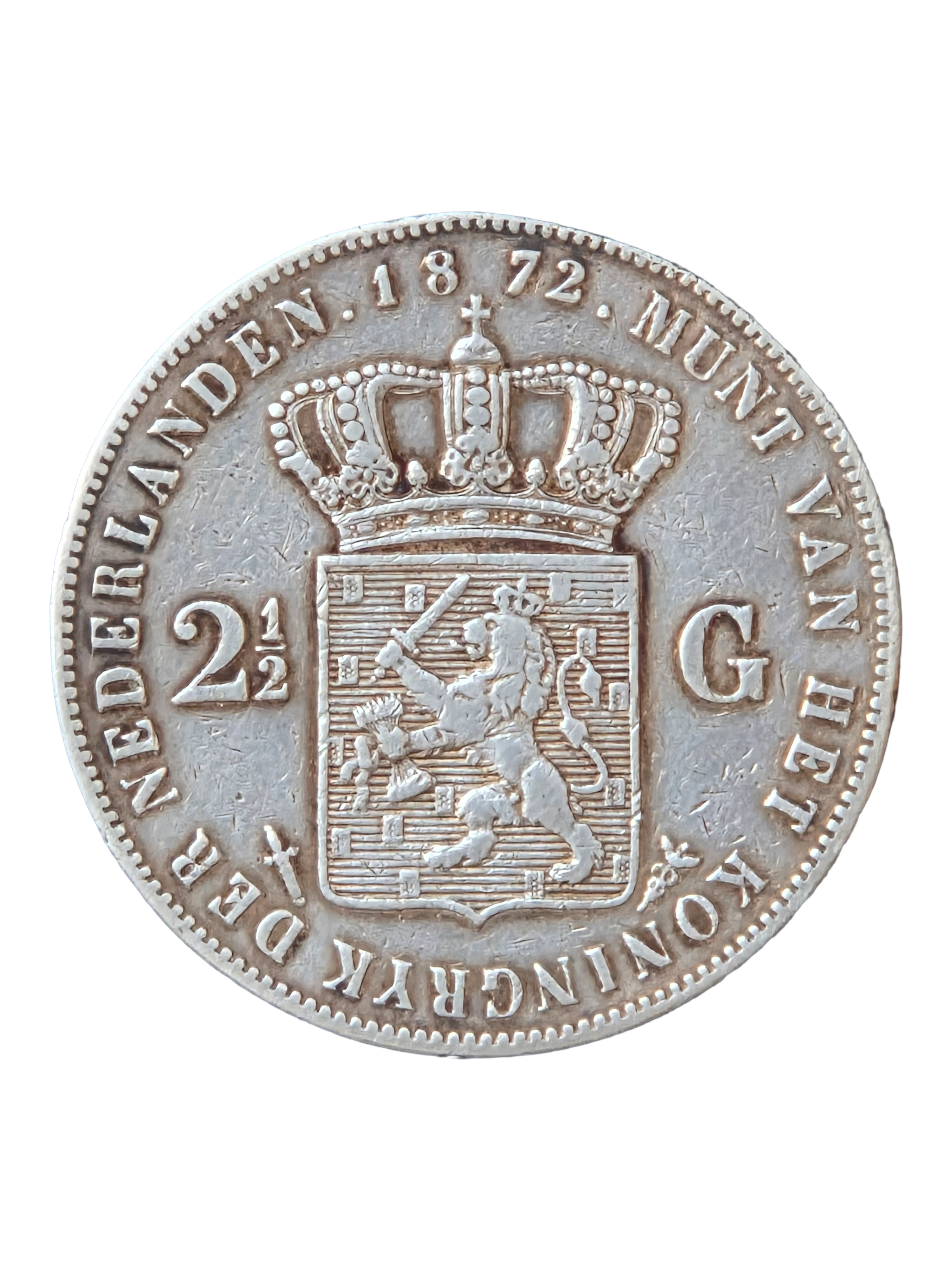 2,5 Gulden / Rijksdaalder 1872