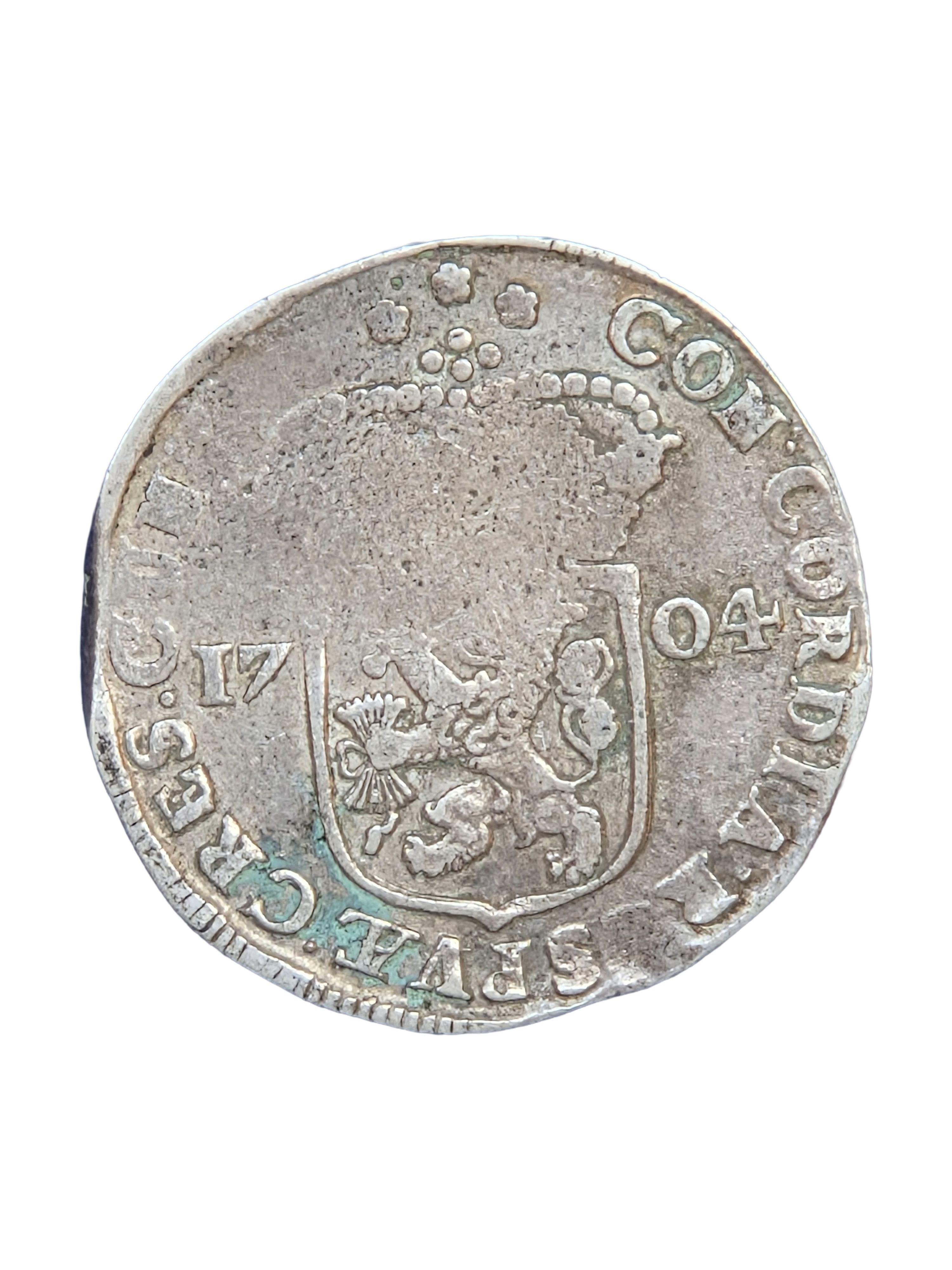 Zilveren Dukaat Zeeland 1704
