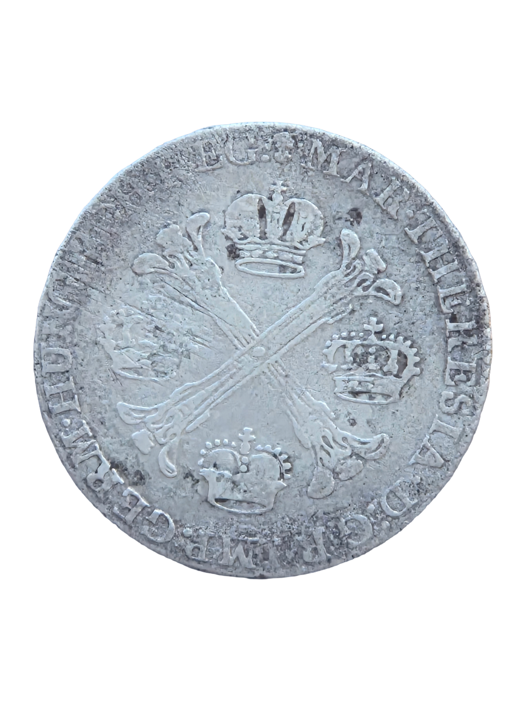 Halve Kronenthaler 1766