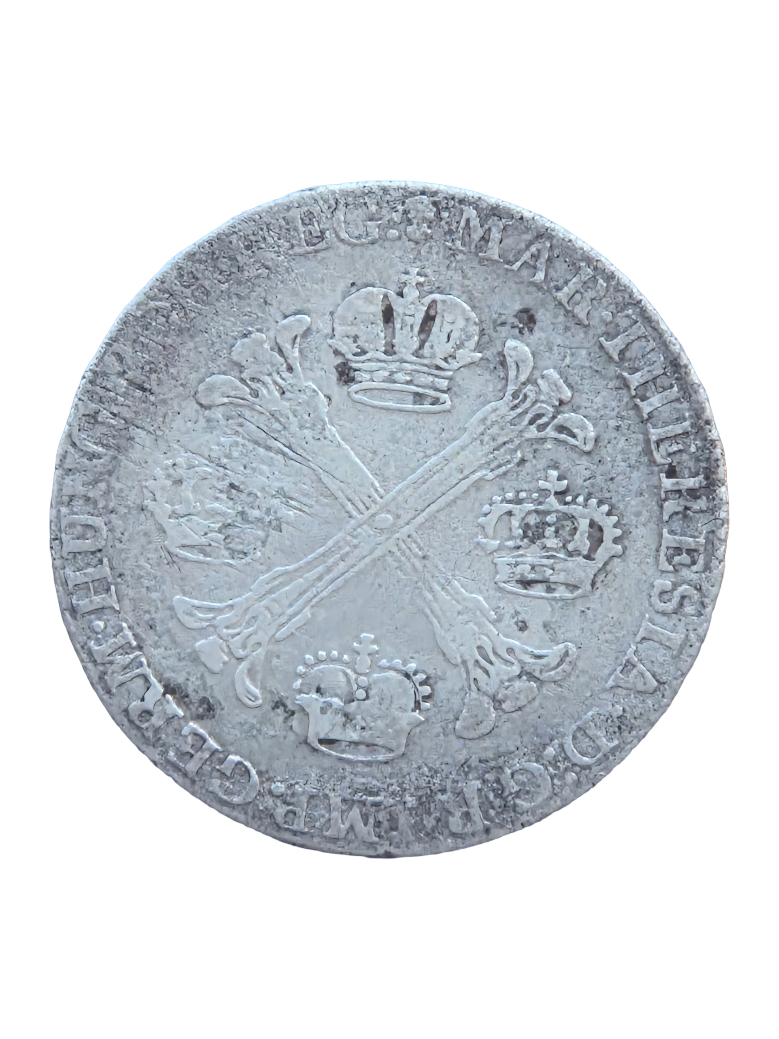 Halve Kronenthaler 1766