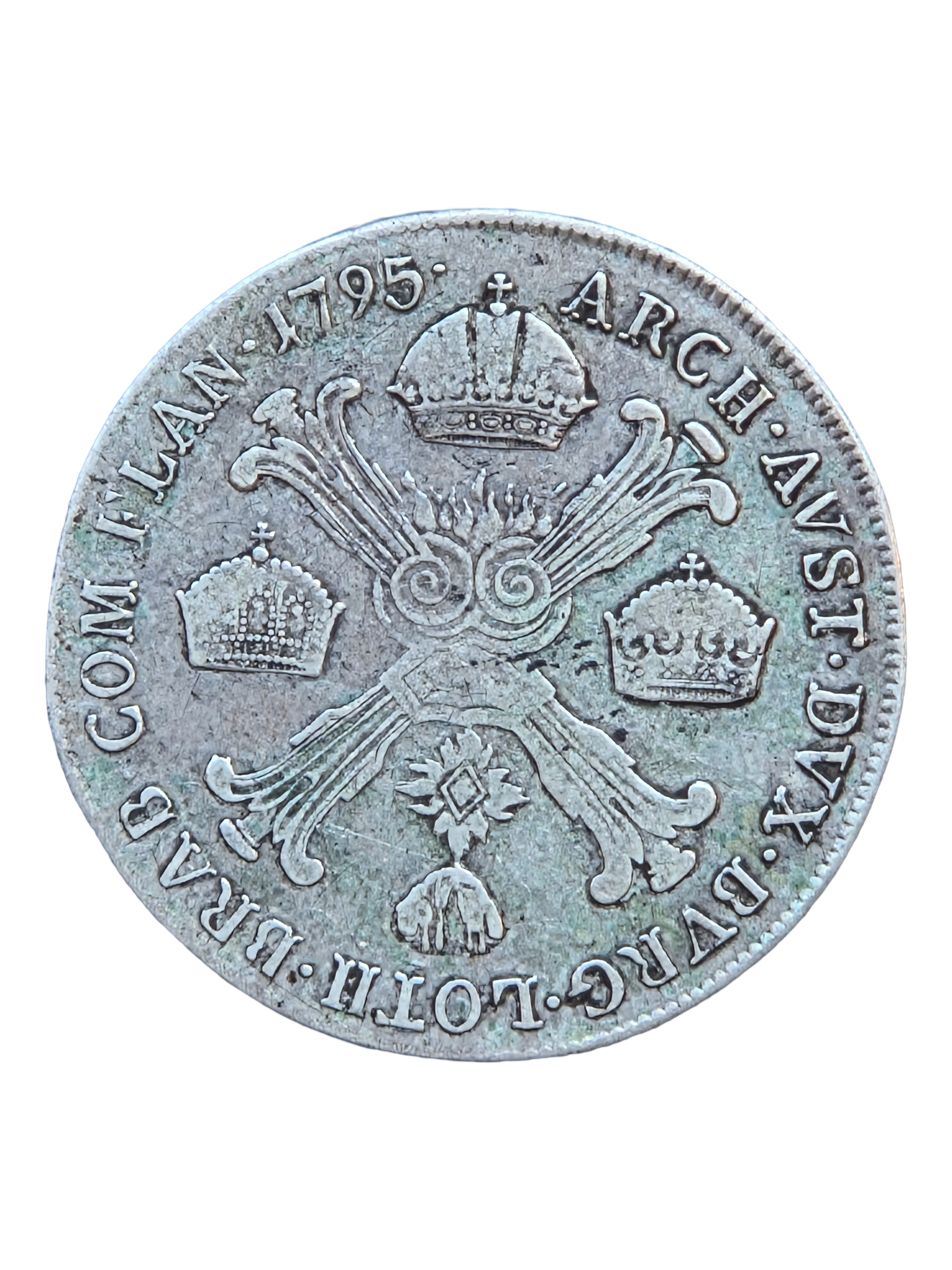 Halve Kronenthaler 1795