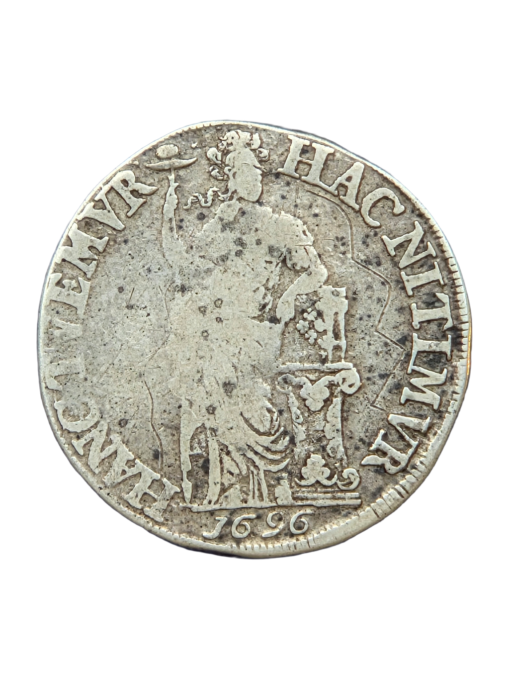 Halve 3 Gulden Friesland 1696
