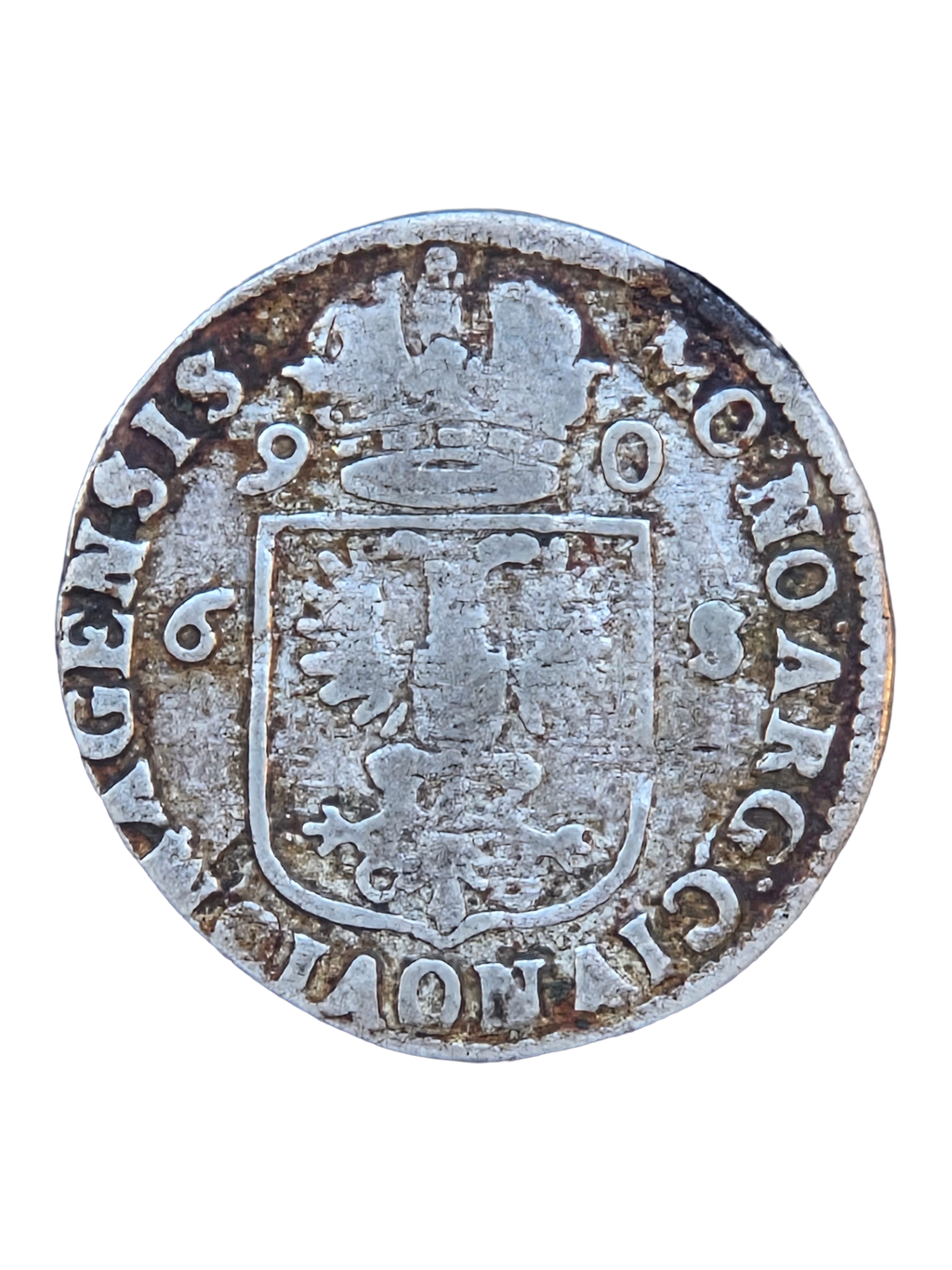 6 stuiver 1690 Nijmegen