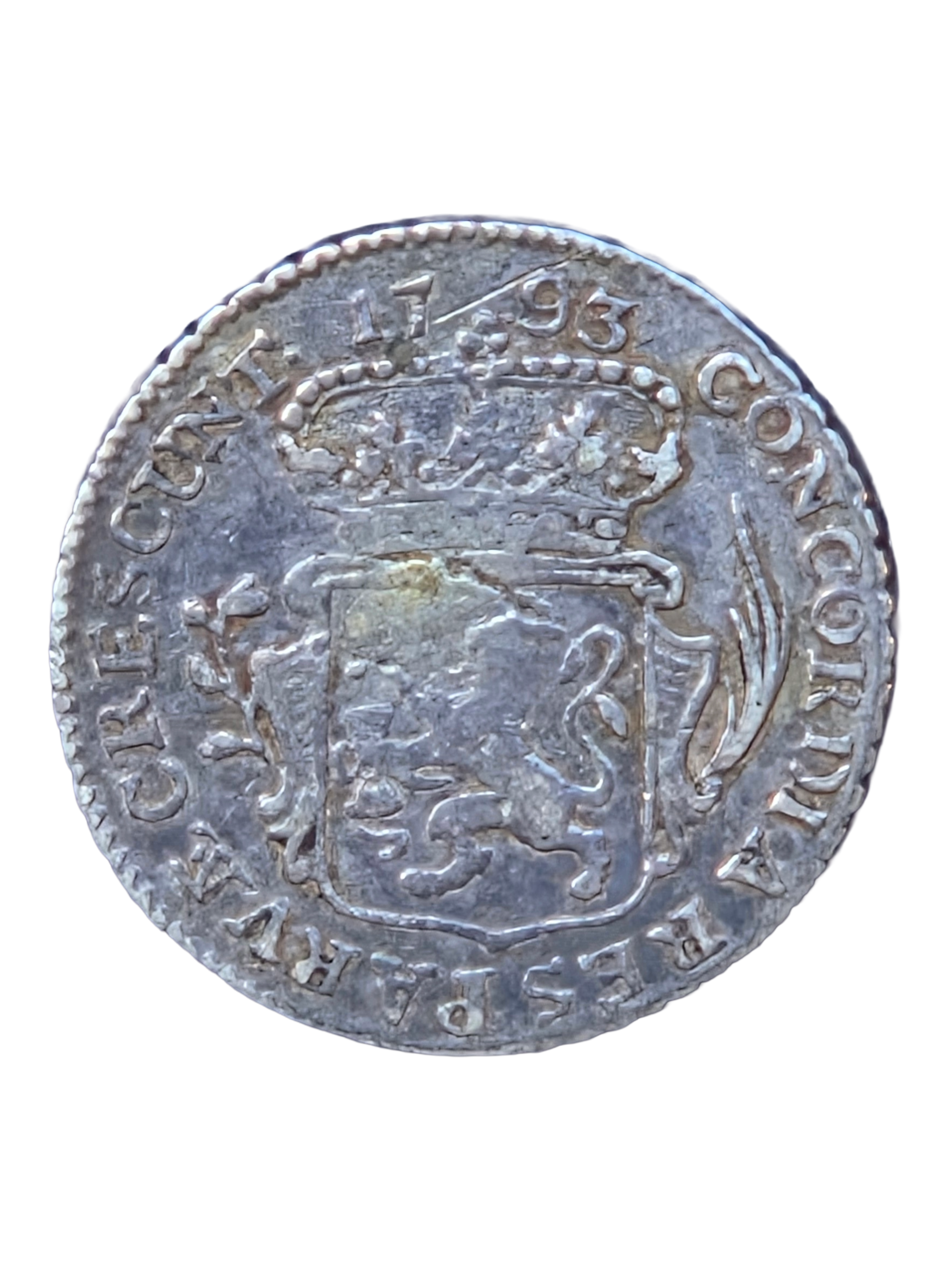 Achtste dukaat Zeeland 1793