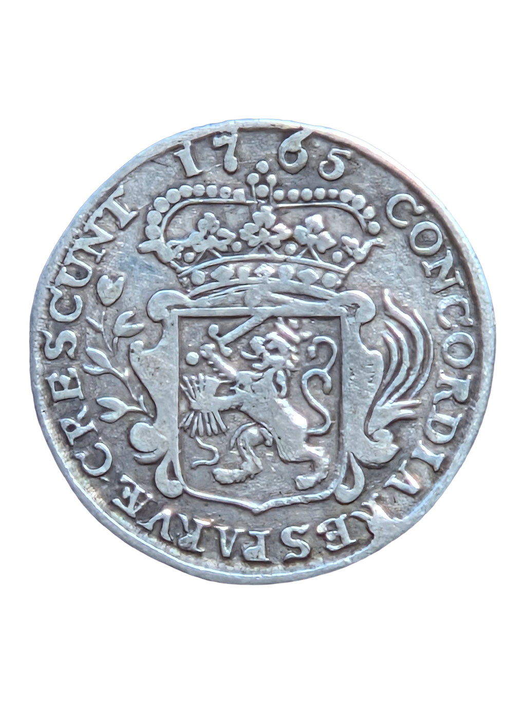 Achtste dukaat Zeeland 1765