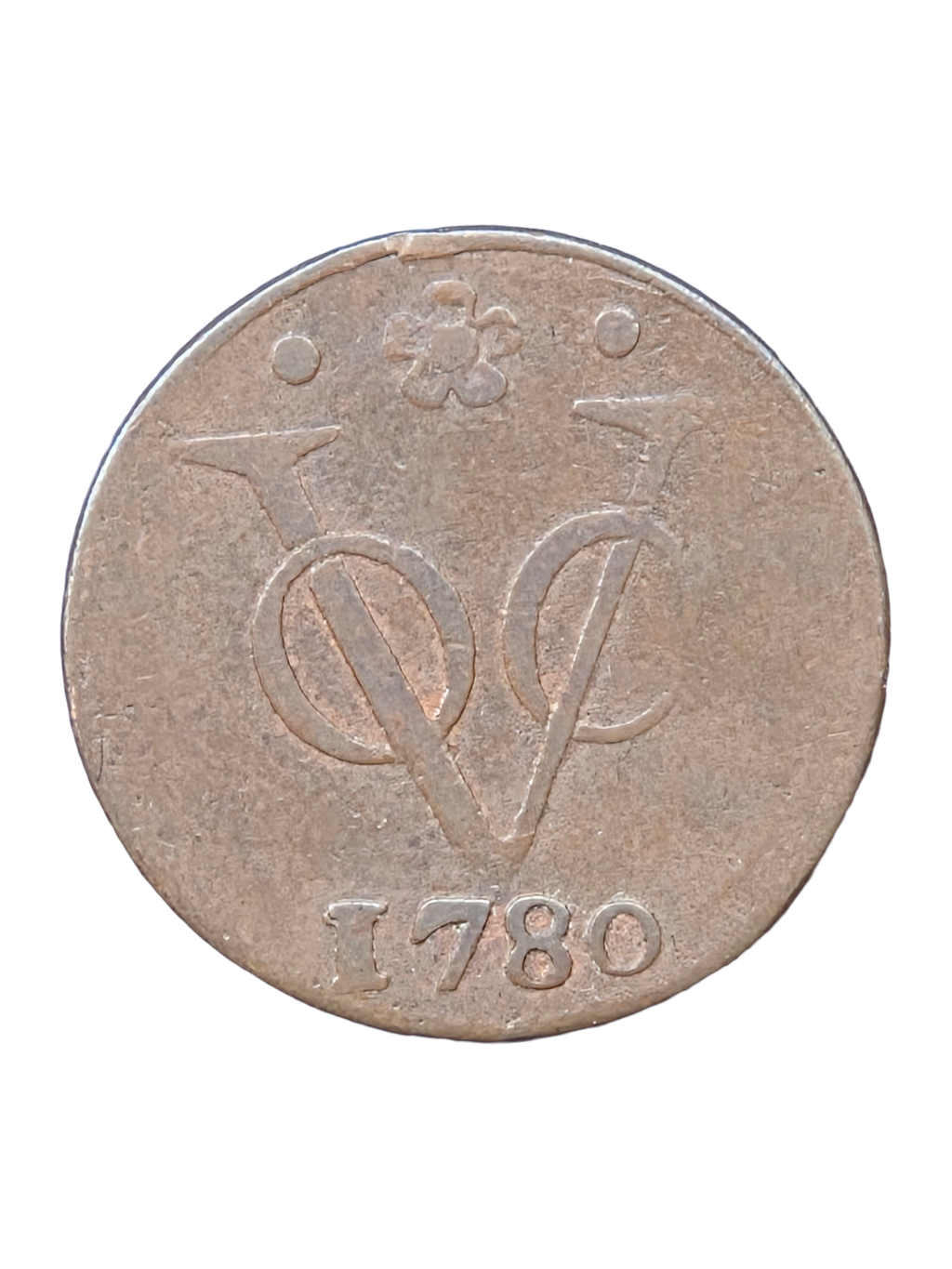 VOC Duit Holland 1780