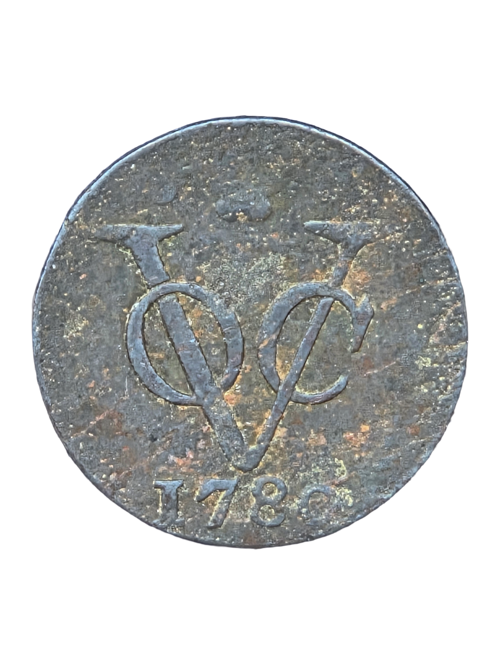 VOC Duit Holland 1780
