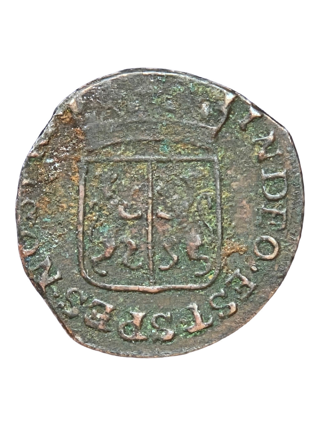 VOC Duit Gelderland 1791