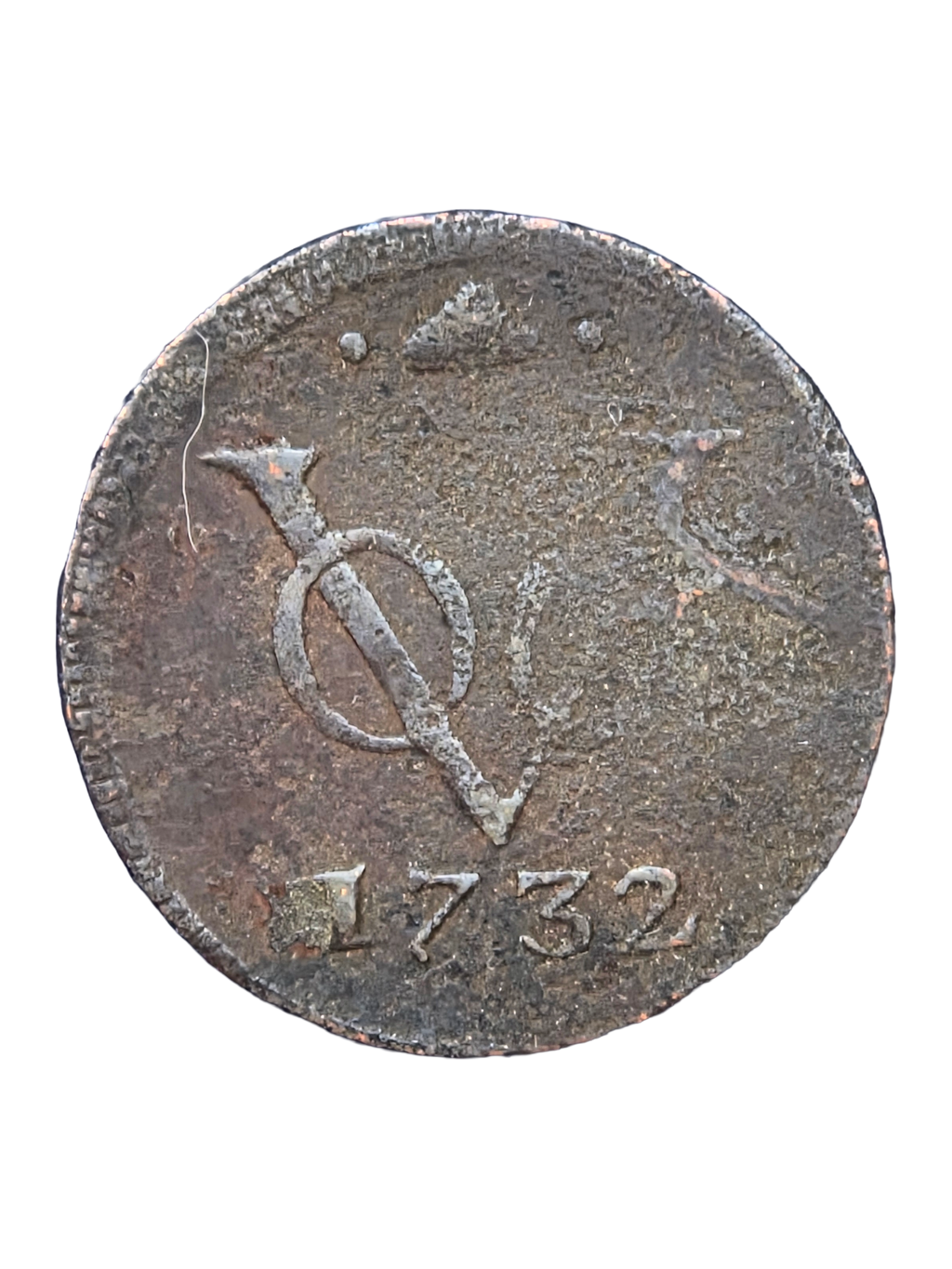 VOC Duit Gelderland 1732