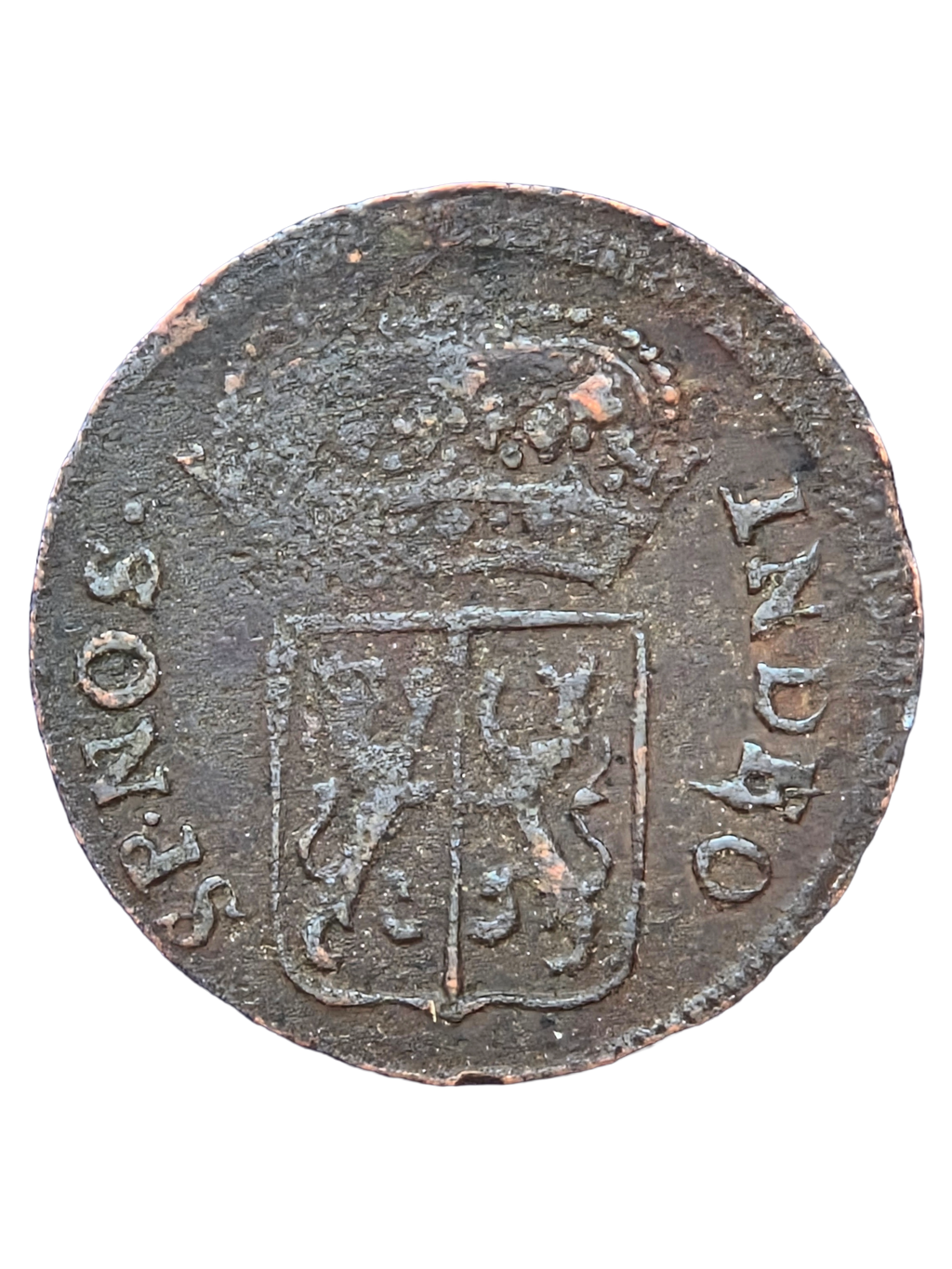 VOC Duit Gelderland 1732