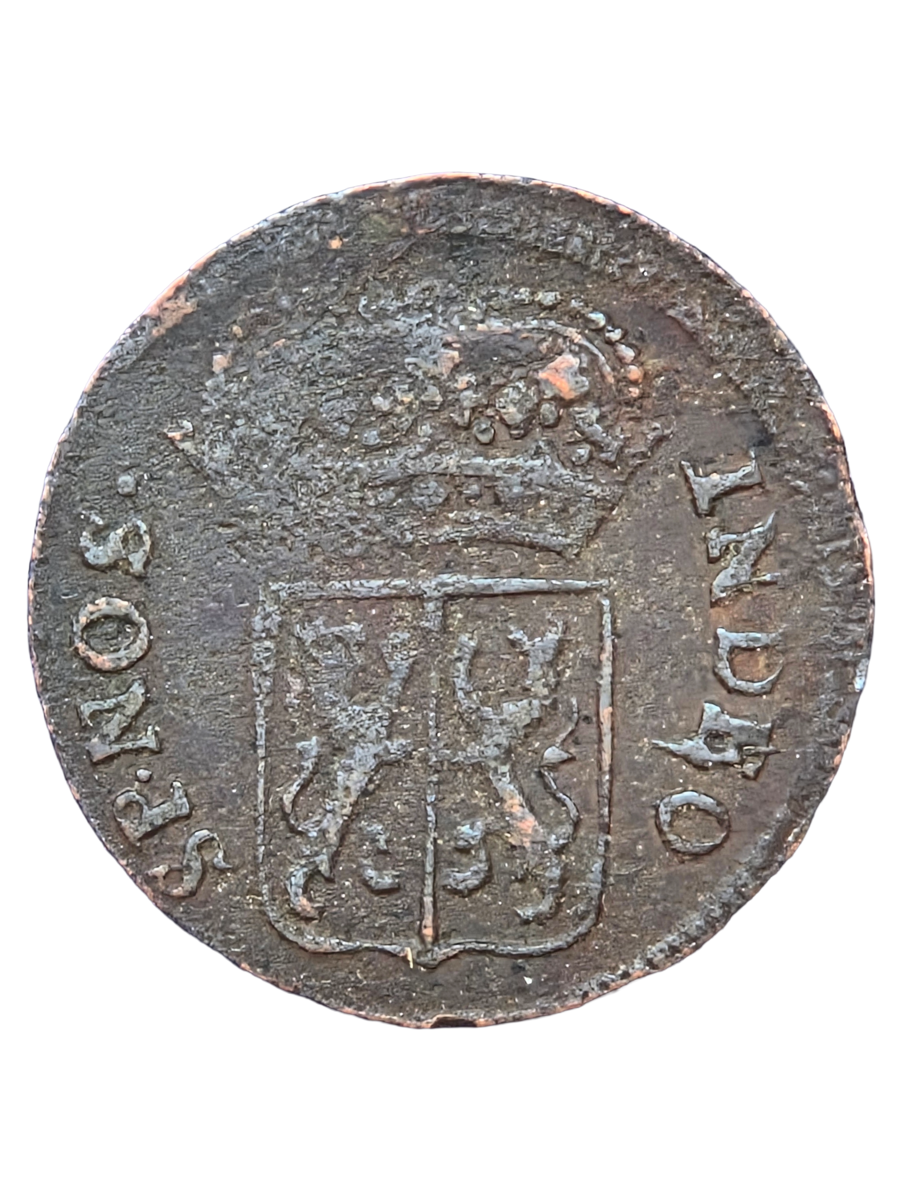 VOC Duit Gelderland 1732