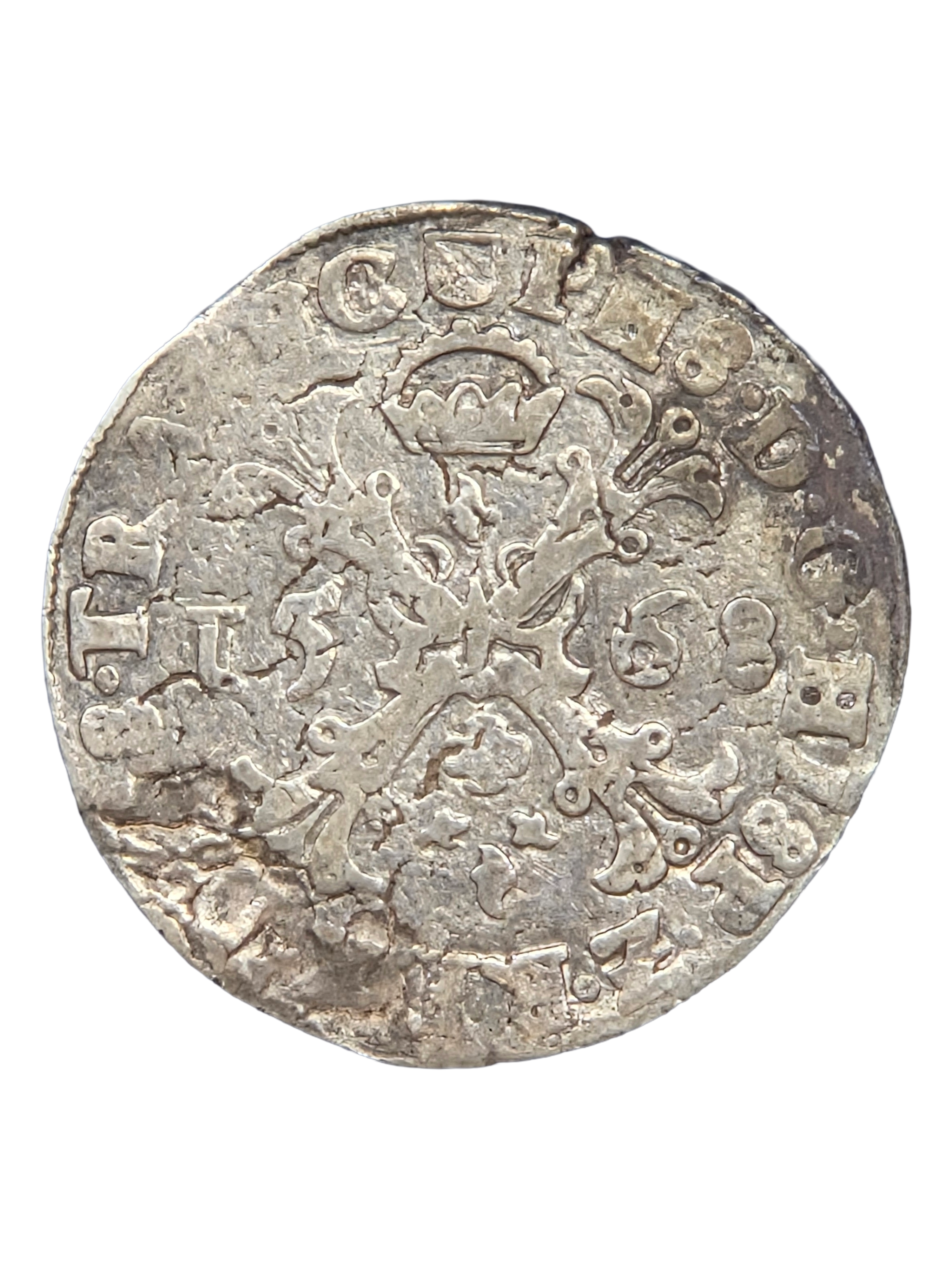 Bourgondische kruisdaalder Utrecht 1586