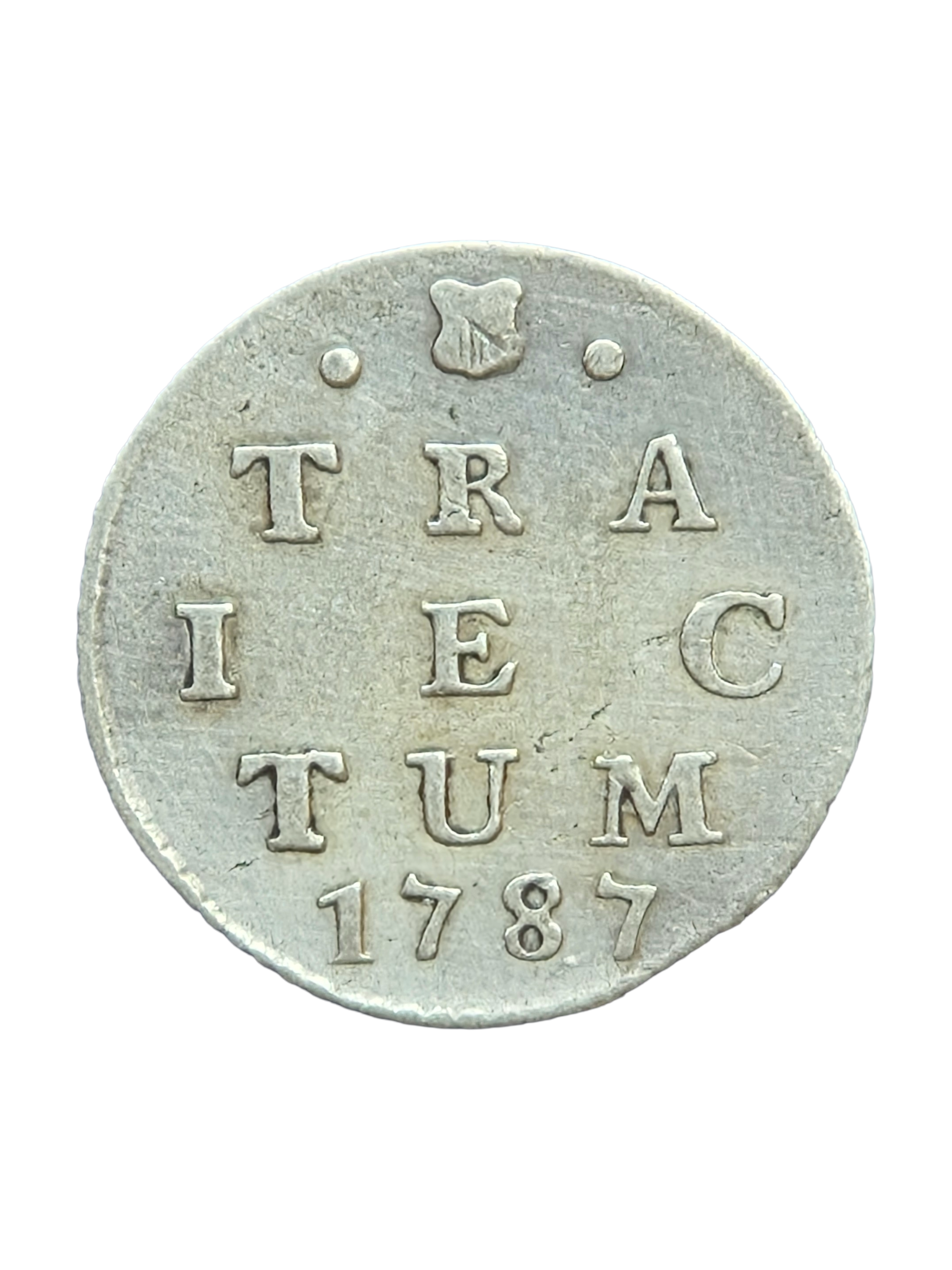 Dubbele Wapenstuiver Utrecht 1787