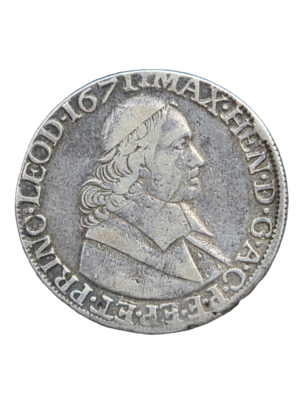 Prinsbisdom Luik Dukaton 1671