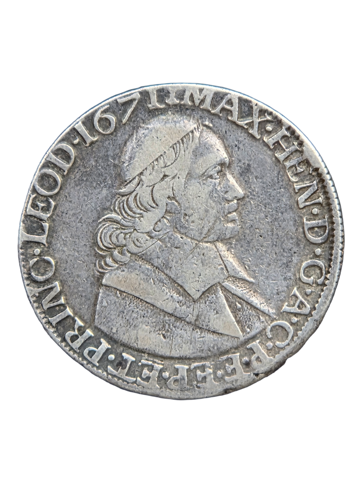 Prinsbisdom Luik Dukaton 1671