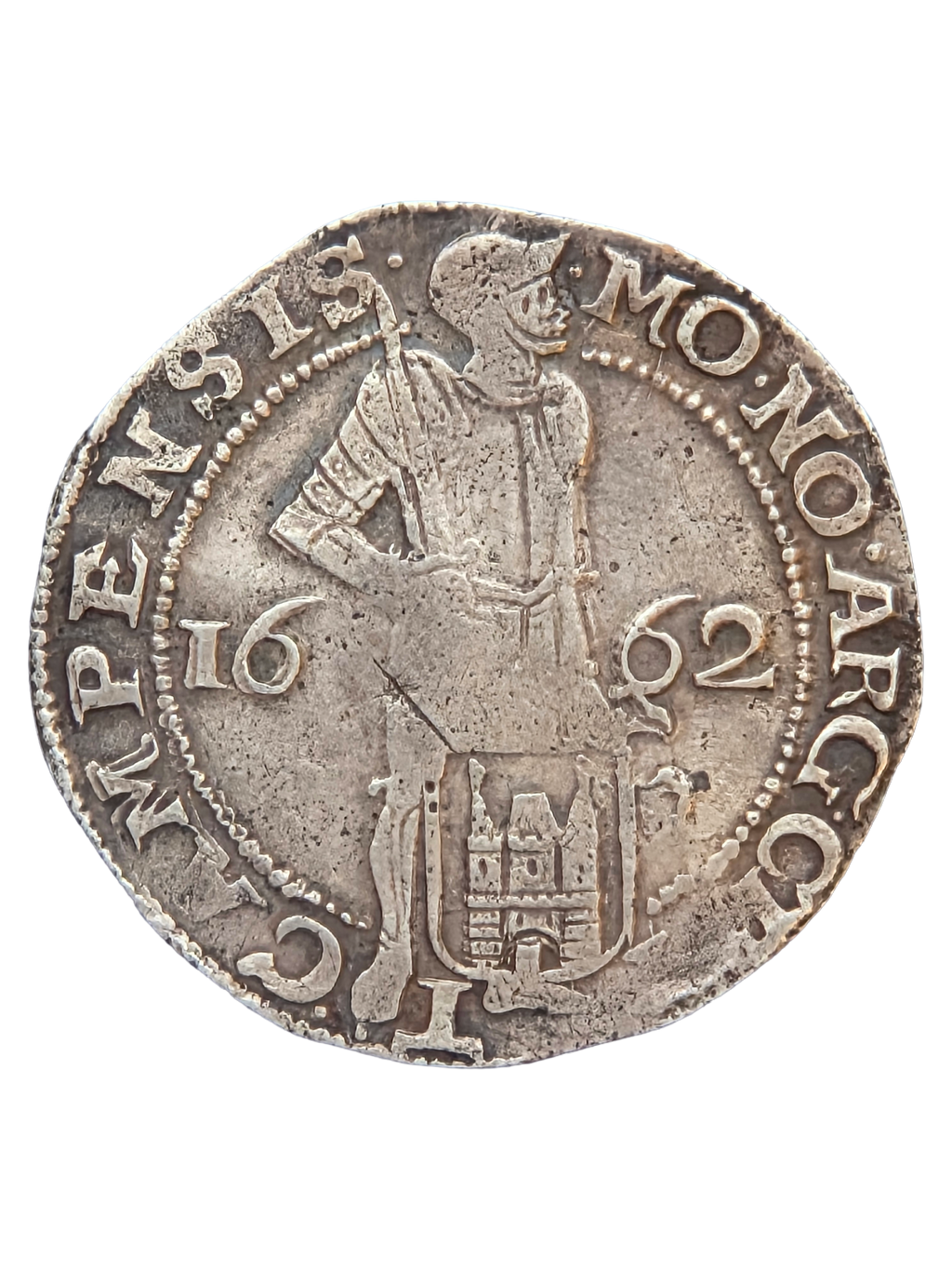 Silberdukaten Kampen 1662