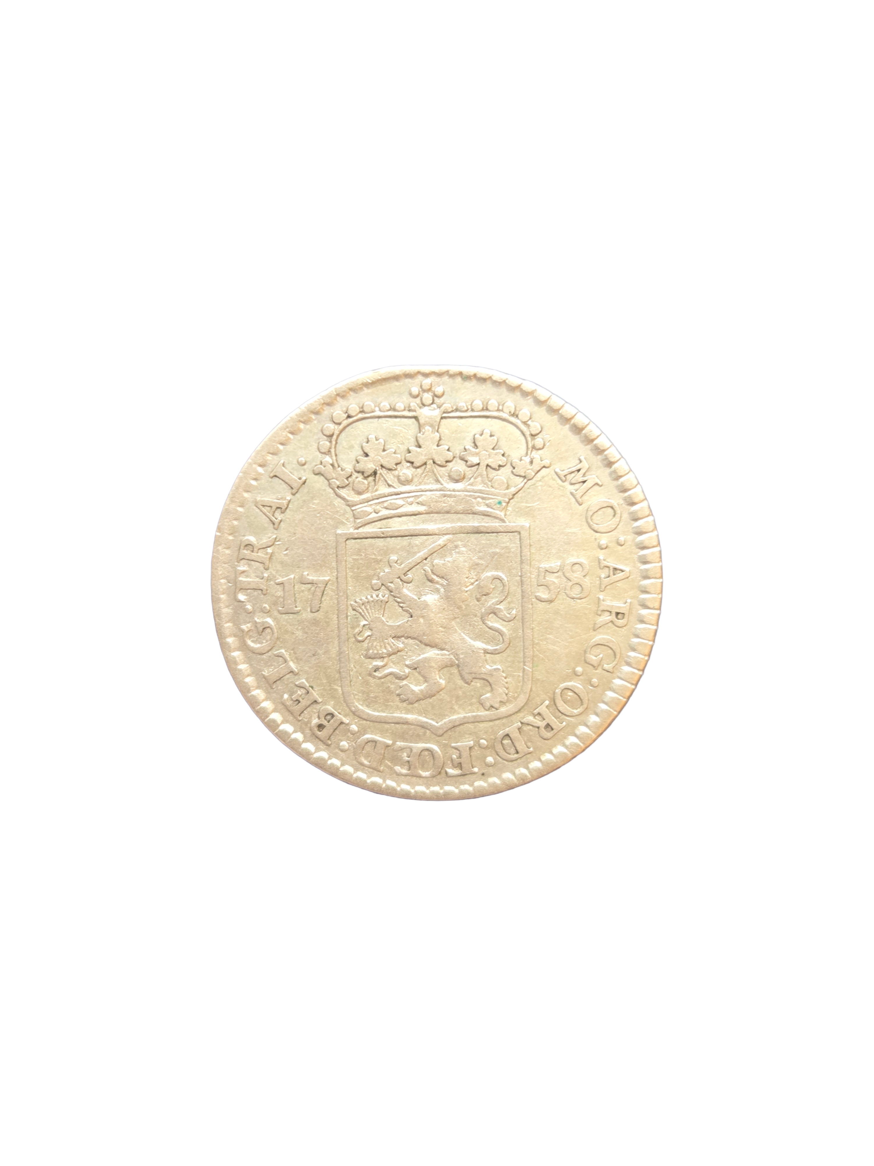 Muntmeesterpenning Utrecht 1758