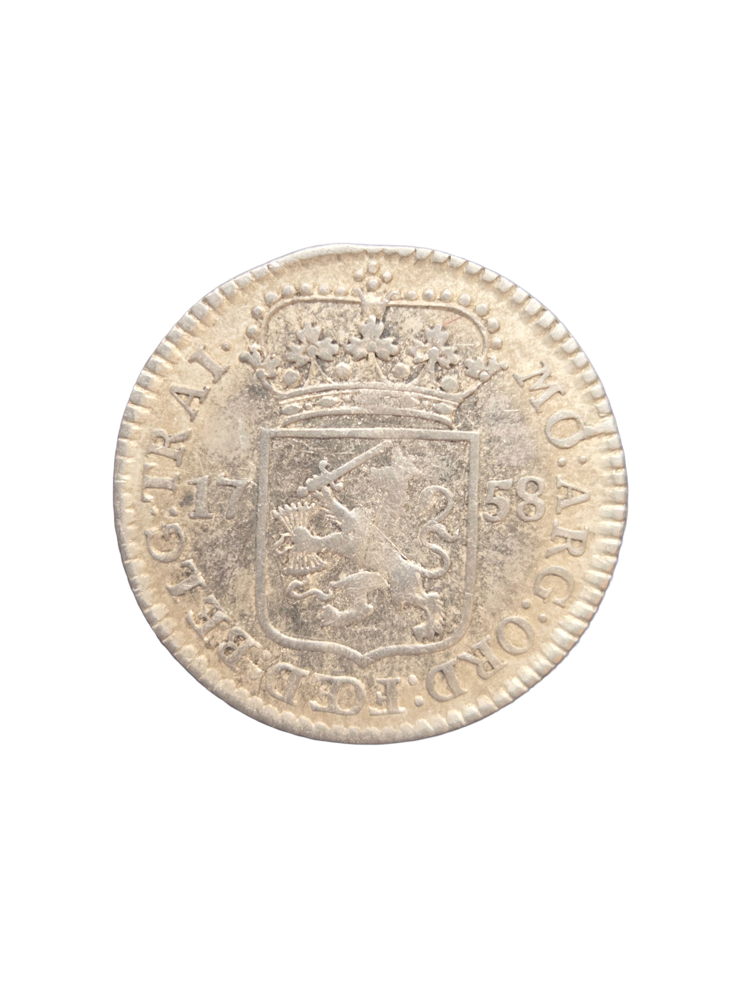 Muntmeesterpenning Utrecht 1758