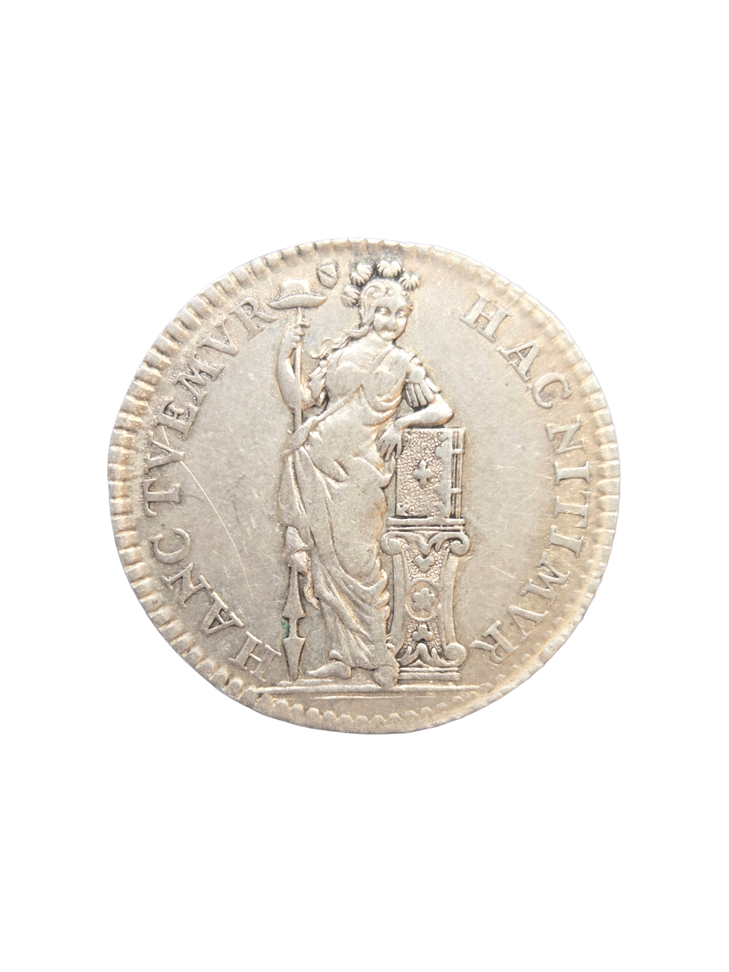 Muntmeesterpenning Utrecht 1758