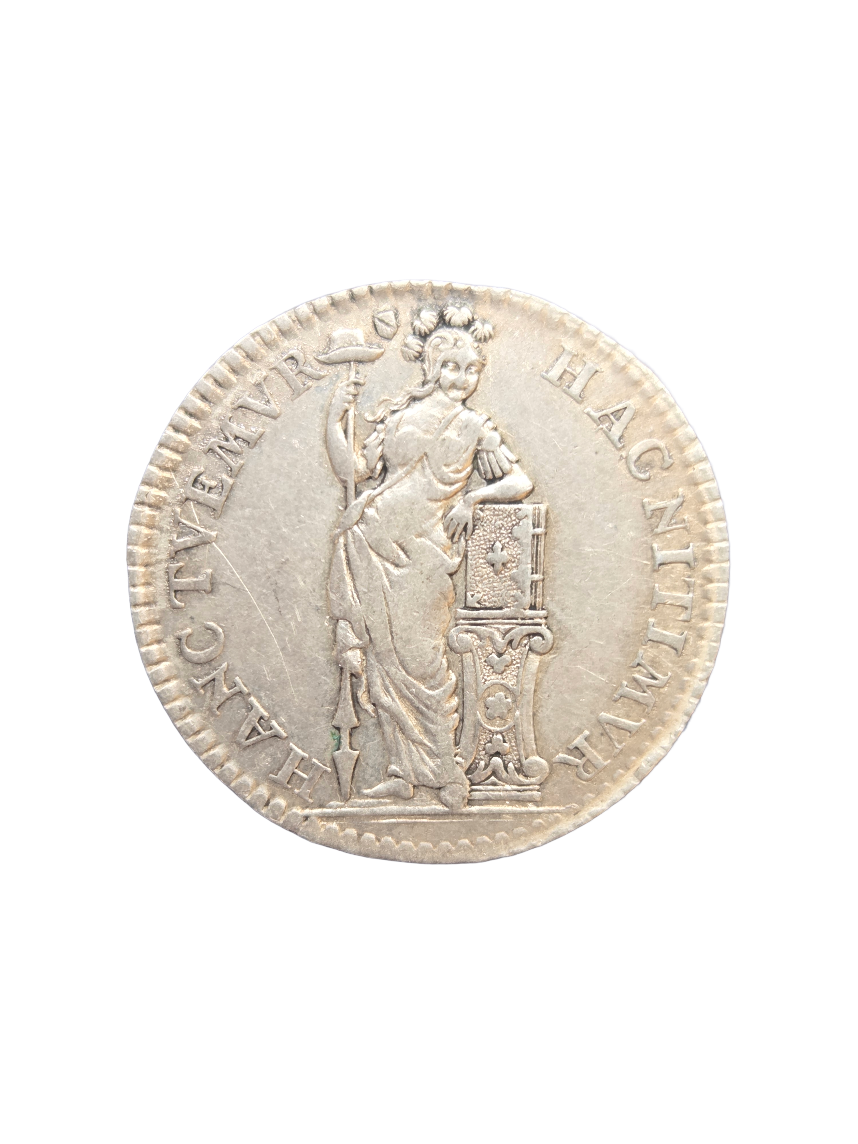 Muntmeesterpenning Utrecht 1758