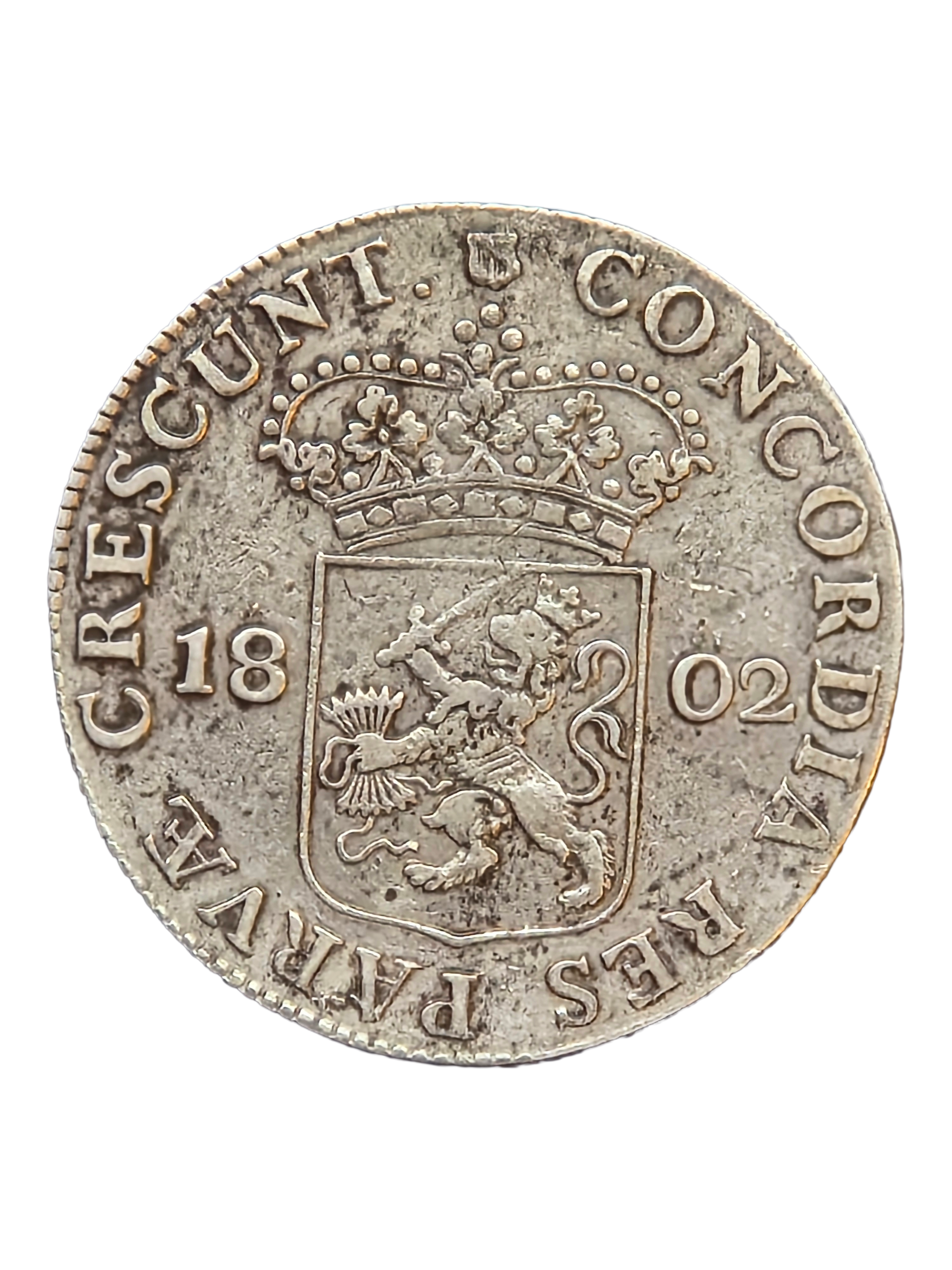 Zilveren Dukaat Utrecht 1802