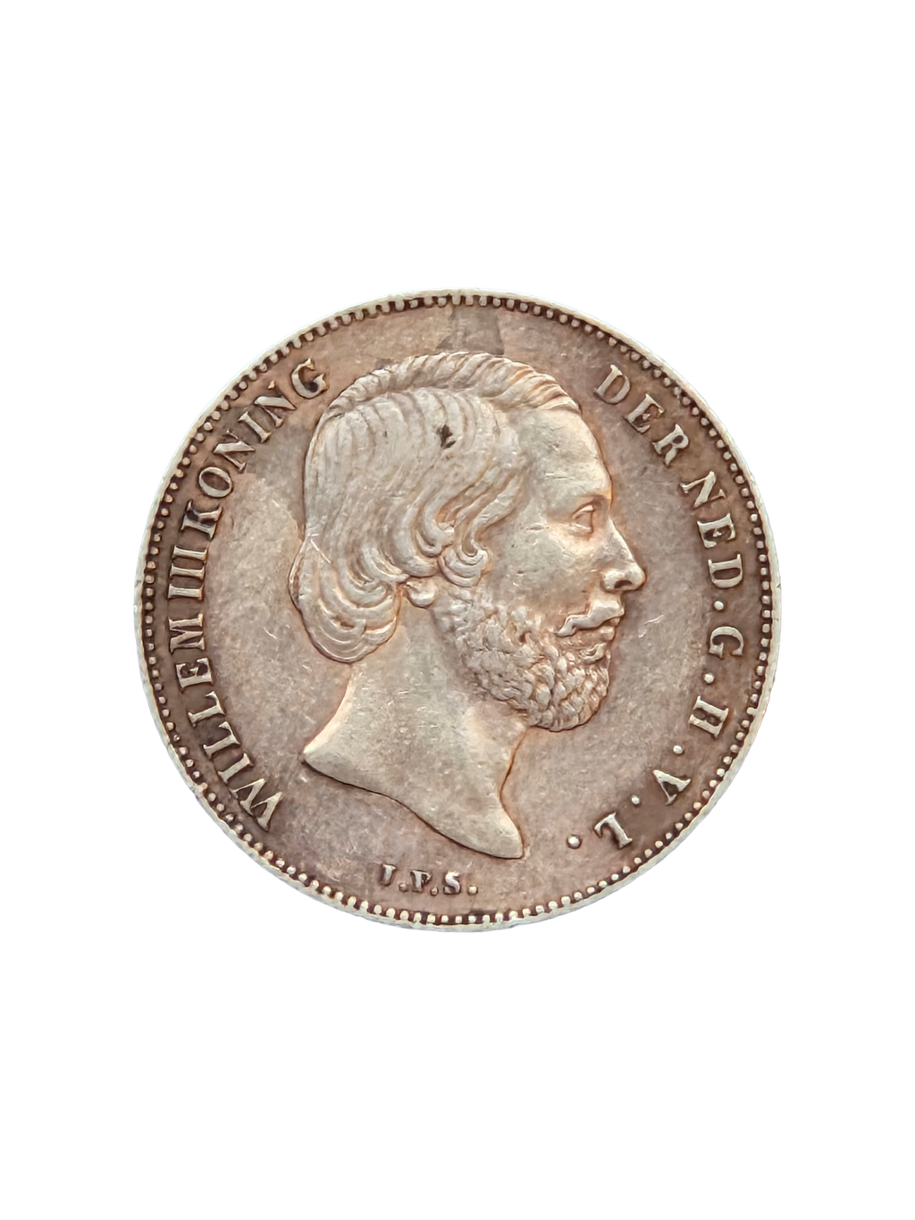 Halve Gulden 1858