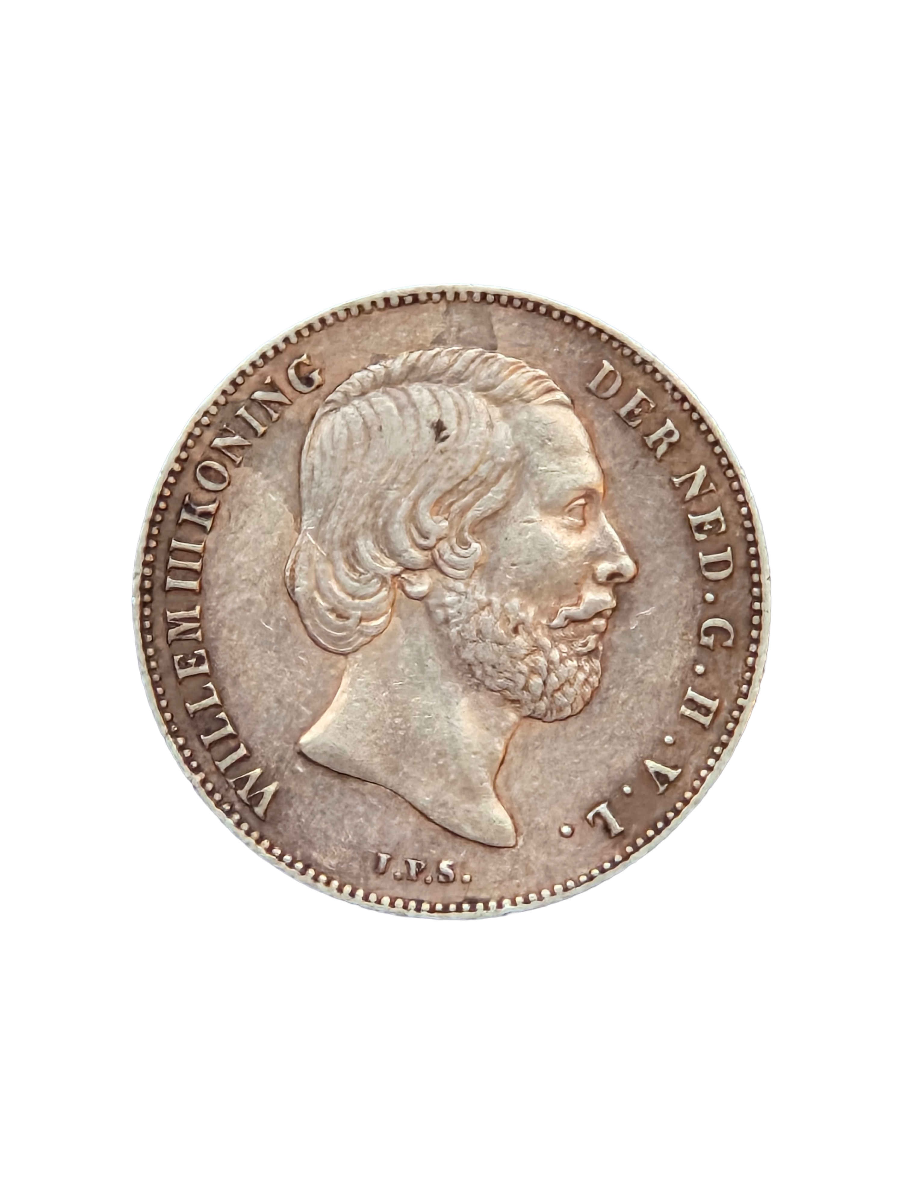Halve Gulden 1858